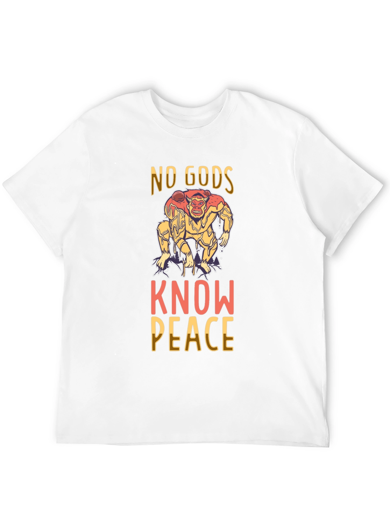 No Gods Know Peace Graphic T-Shirt
