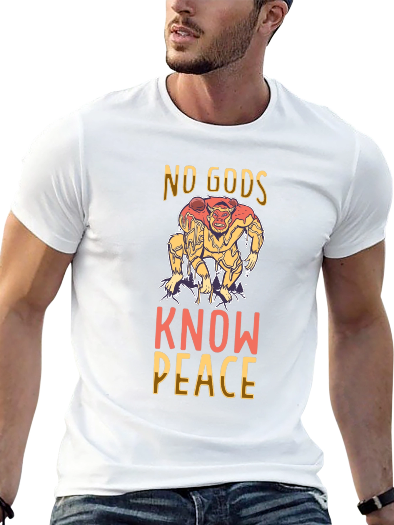 No Gods Know Peace Graphic T-Shirt