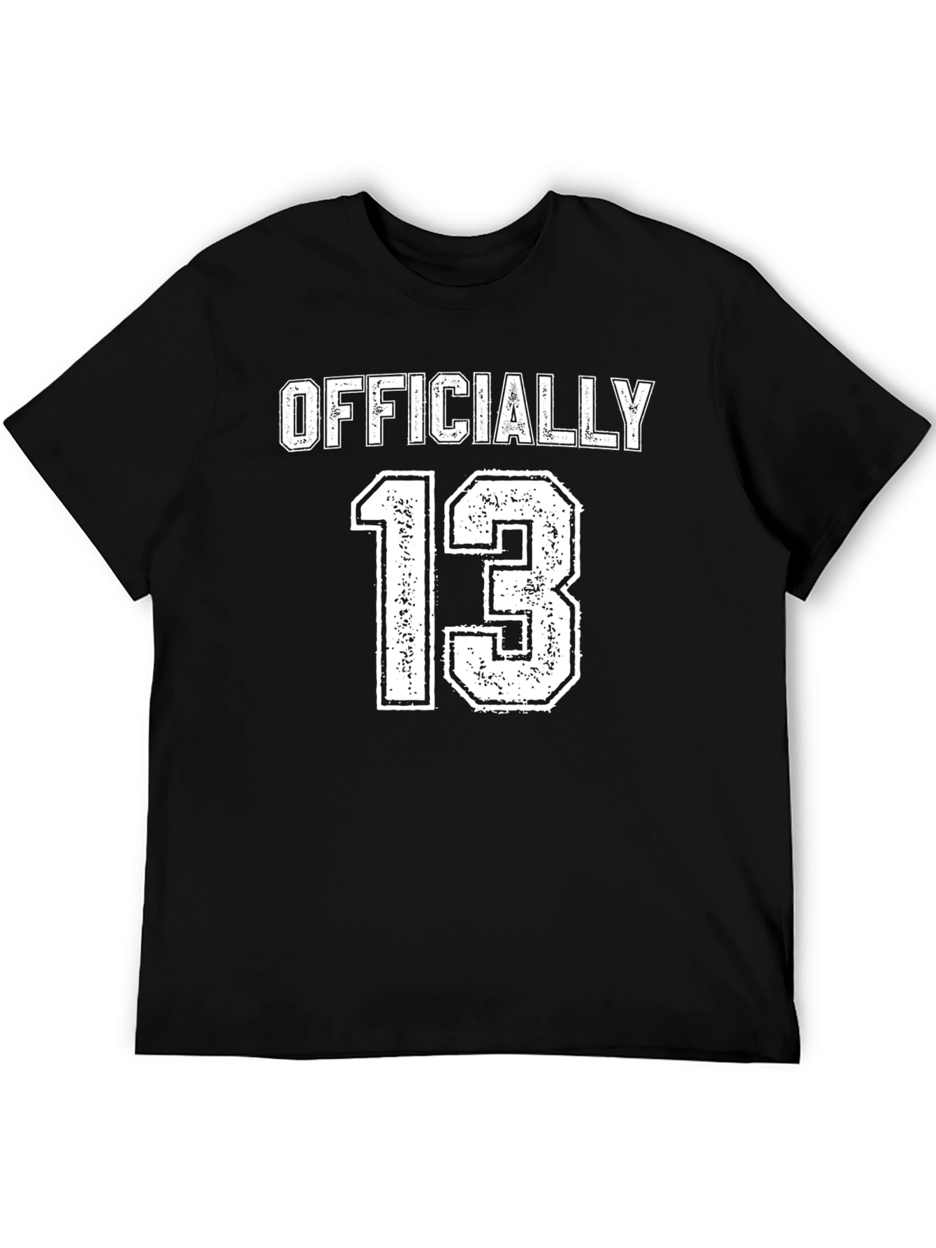 Officially 13 T-Shirt Birthday Gift for Teenagers
