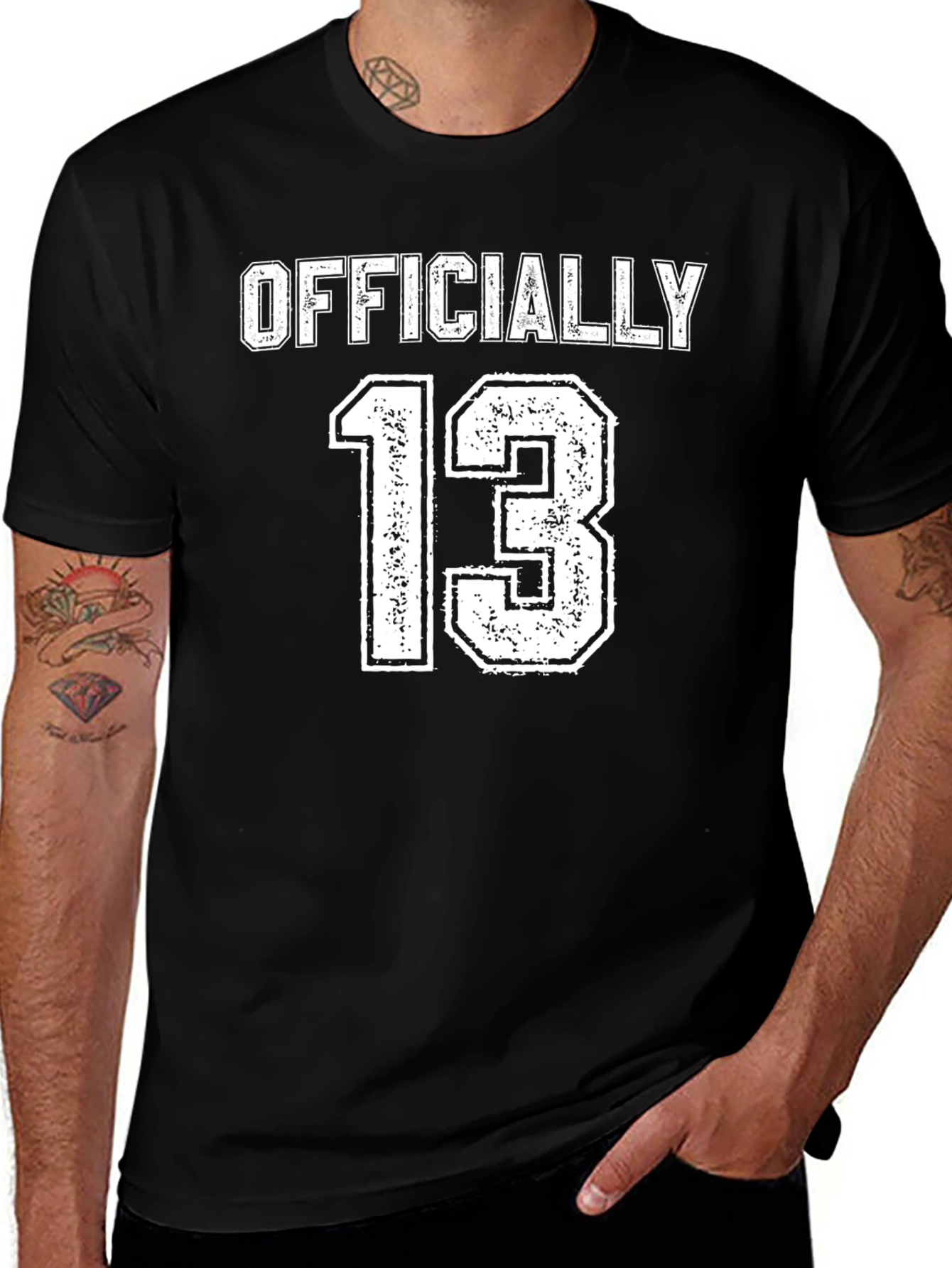 Officially 13 T-Shirt Birthday Gift for Teenagers