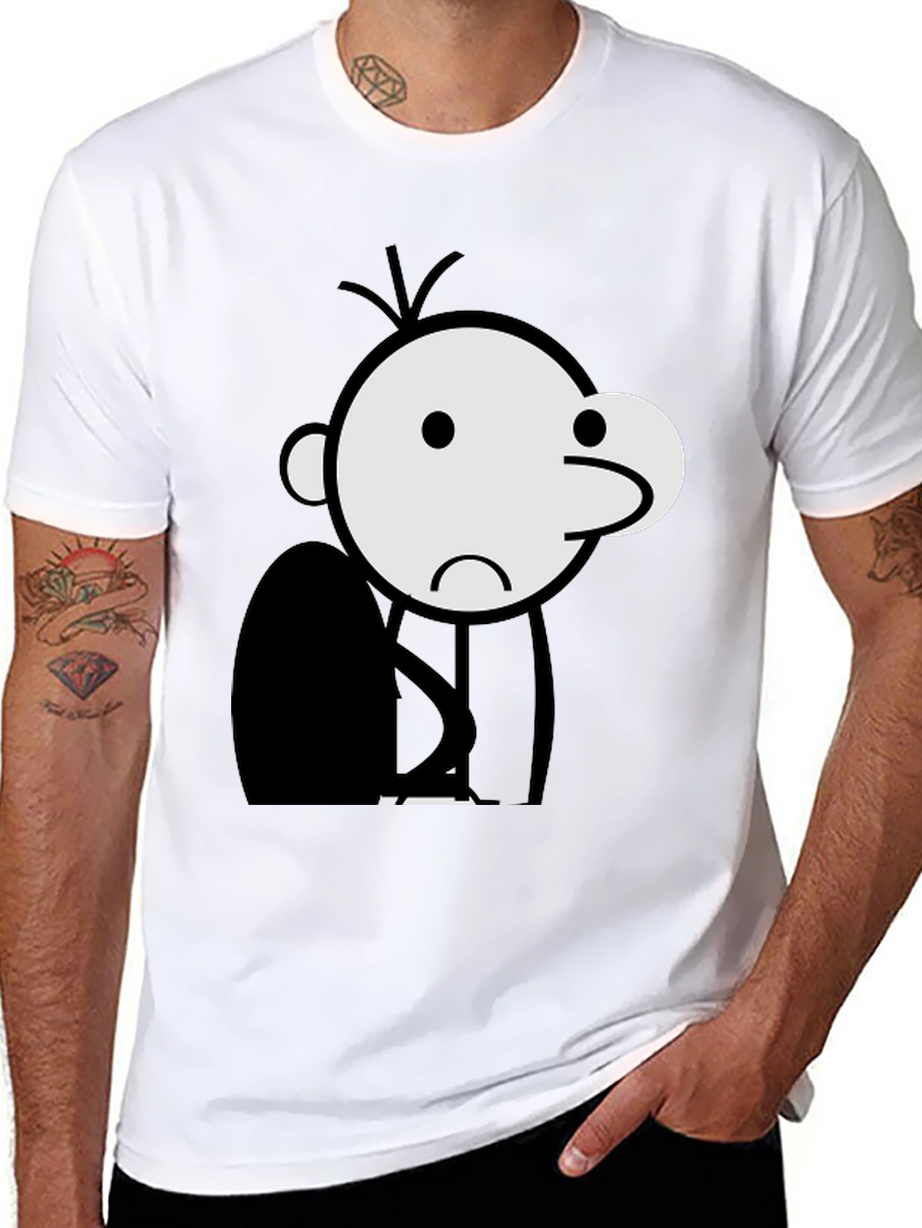 Diary of a Wimpy Kid Graphic Tee - Black