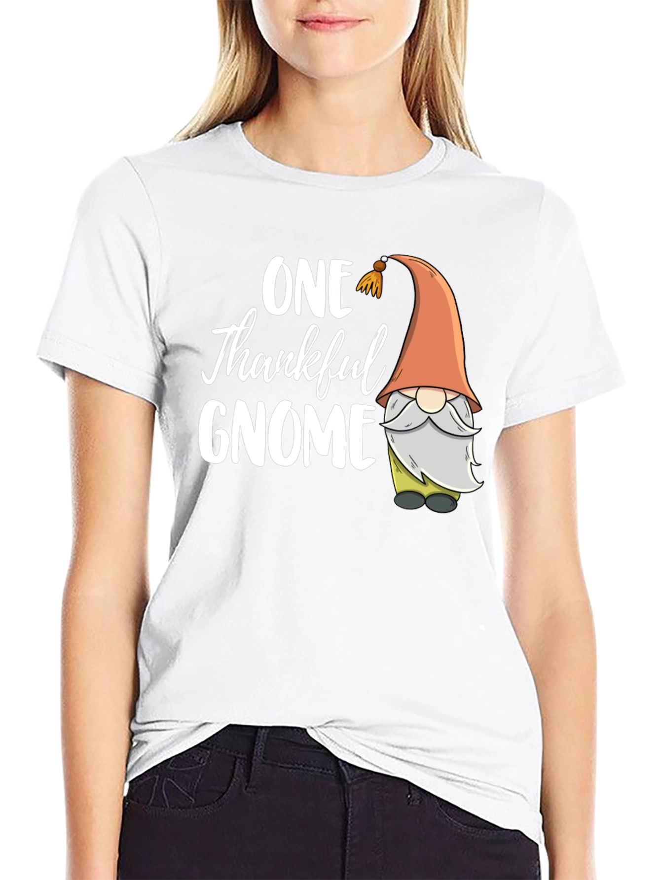 One Thankful Gnome Graphic Tee