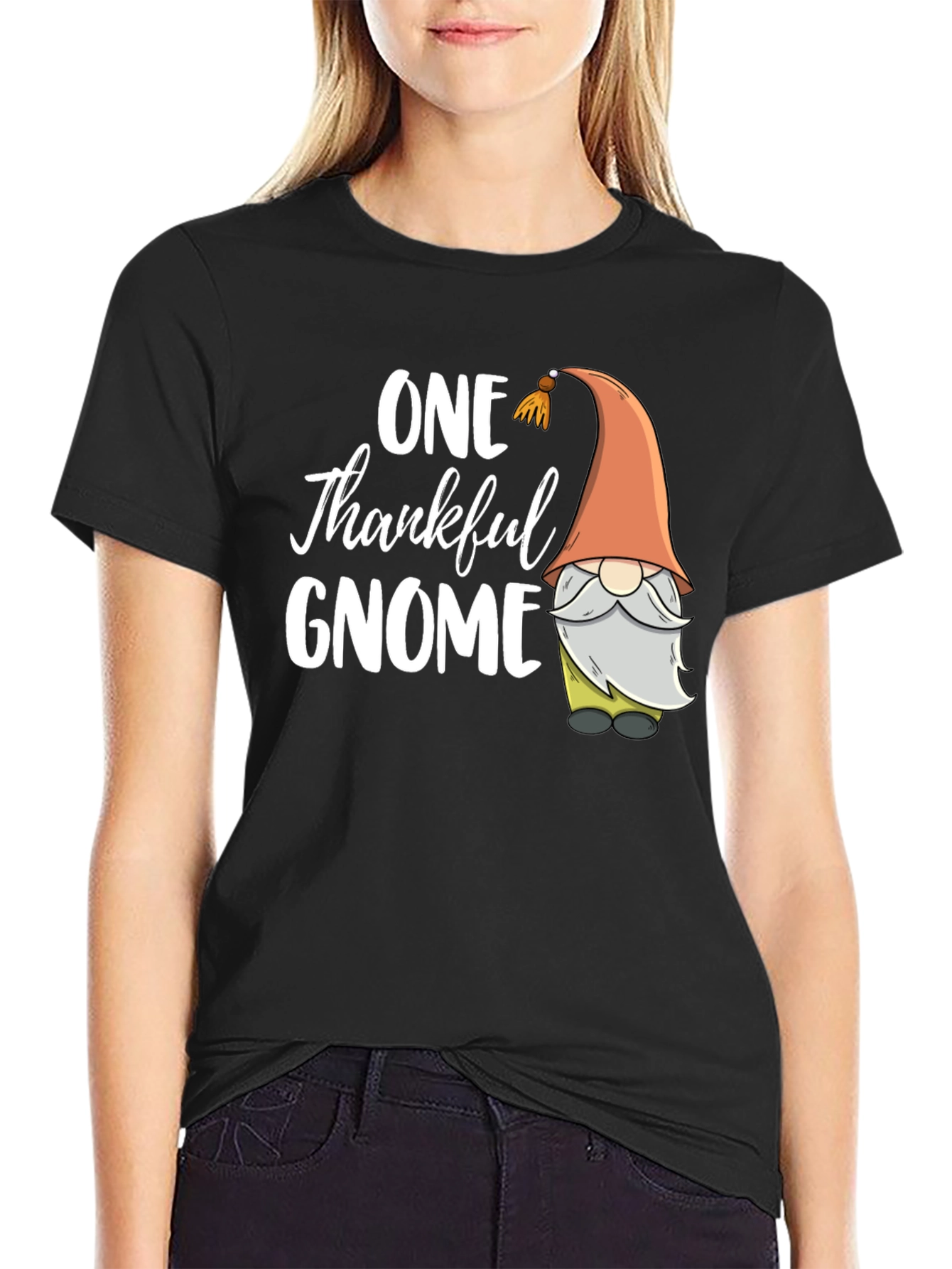 One Thankful Gnome Graphic Tee