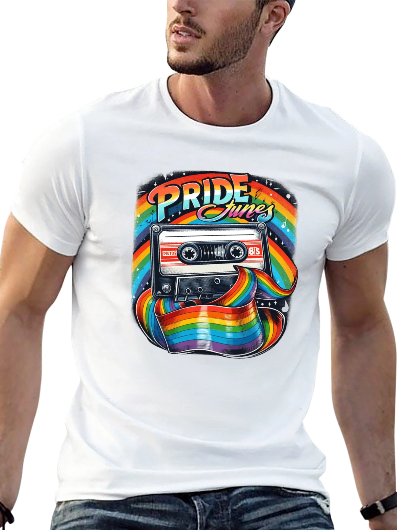 Pride Tunes Retro Cassette T-Shirt