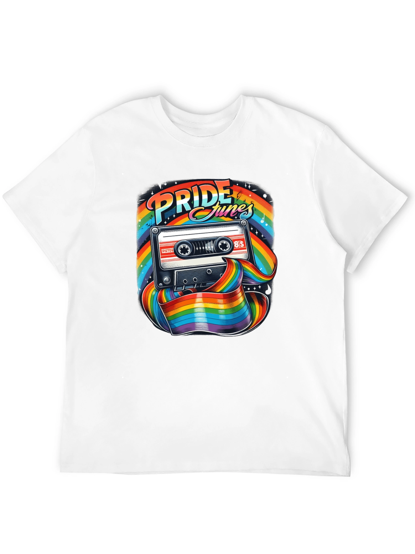 Pride Tunes Retro Cassette T-Shirt
