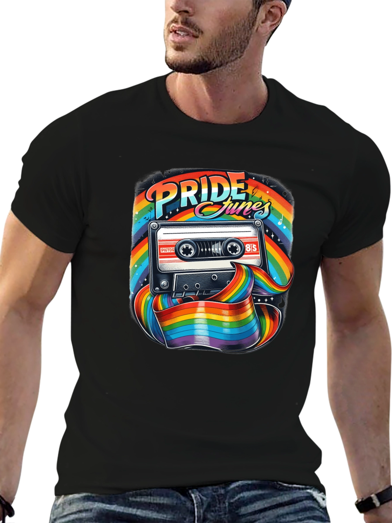 Pride Tunes Retro Cassette T-Shirt