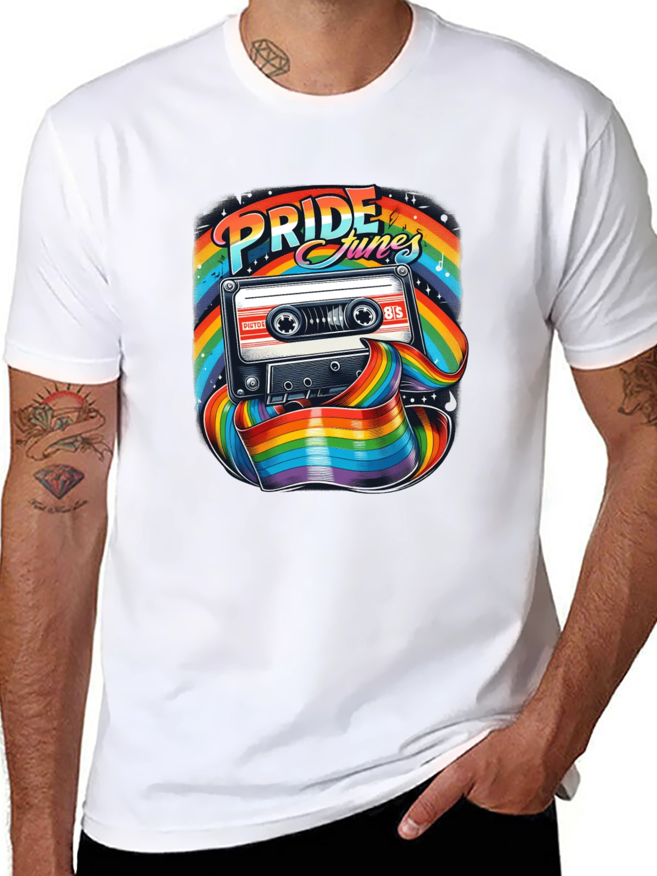 Pride Tunes Retro Cassette T-Shirt