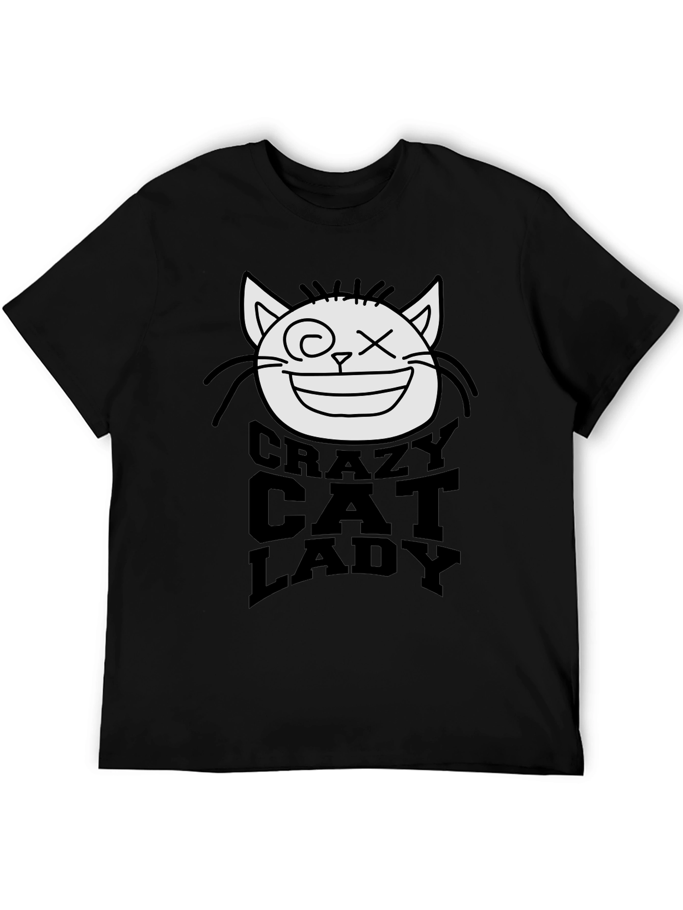 Crazy Cat Lady Graphic T-Shirt - Unisex Fit