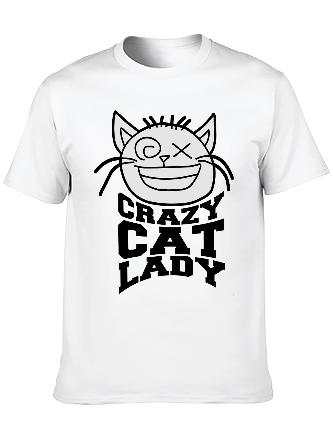 Crazy Cat Lady Graphic T-Shirt - Unisex Fit