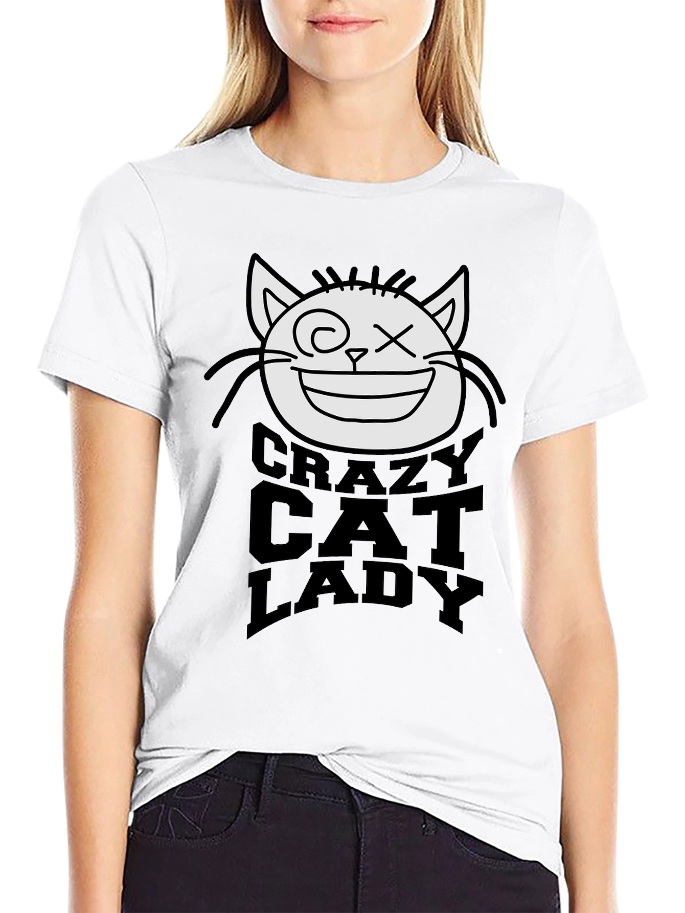 Crazy Cat Lady Graphic T-Shirt - Unisex Fit