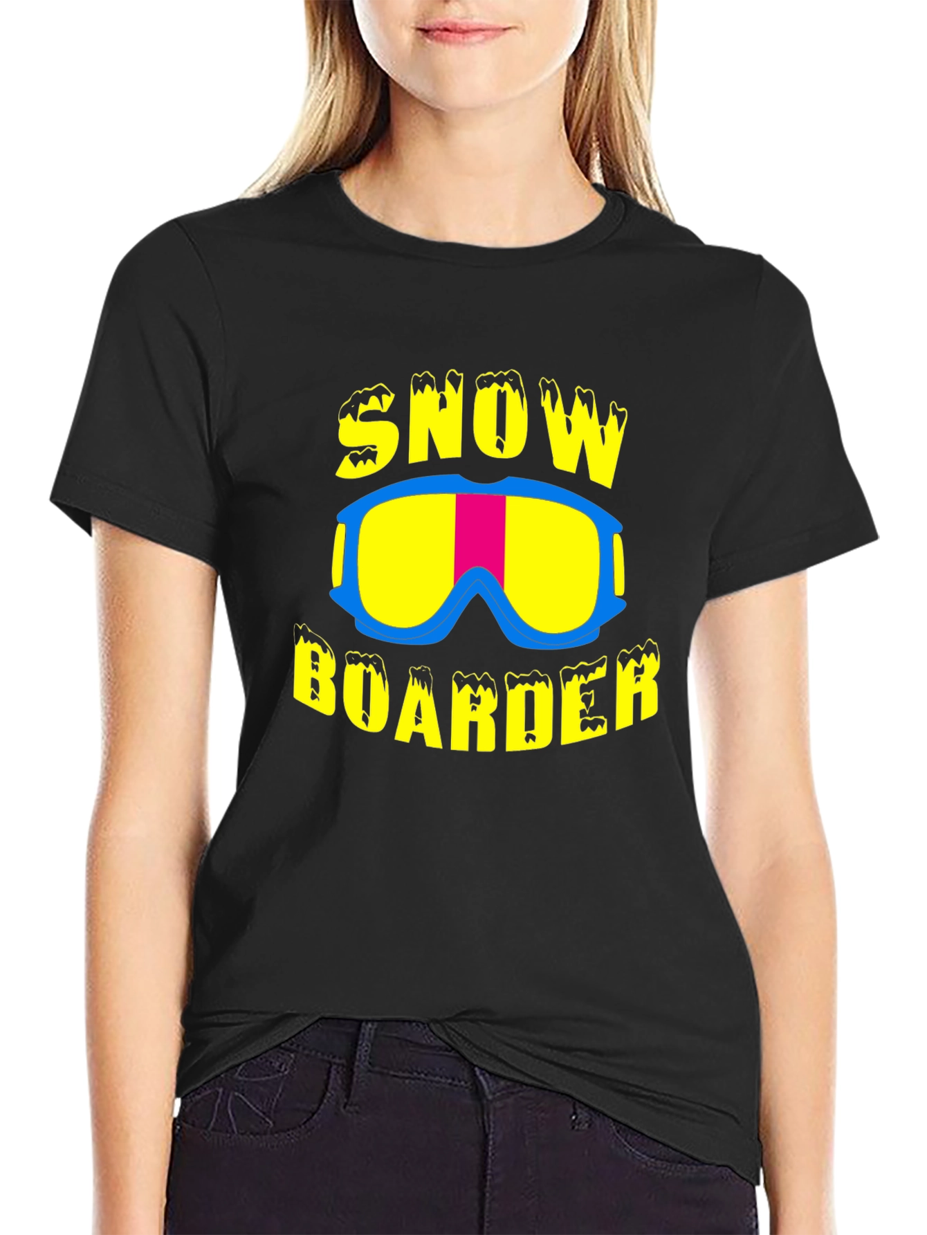 Snowboarder Graphic T-Shirt - Winter Sports Tee