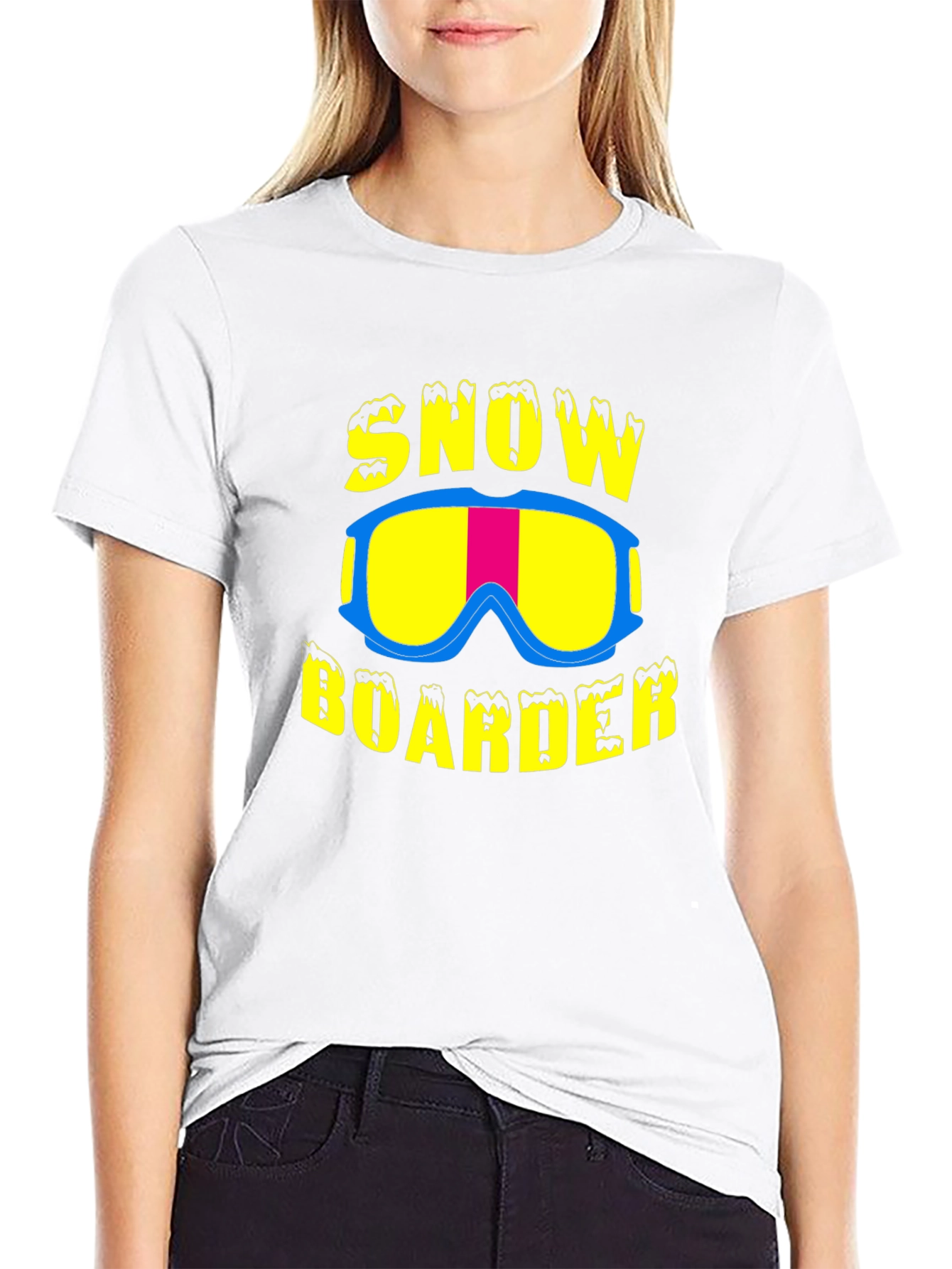 Snowboarder Graphic T-Shirt - Winter Sports Tee
