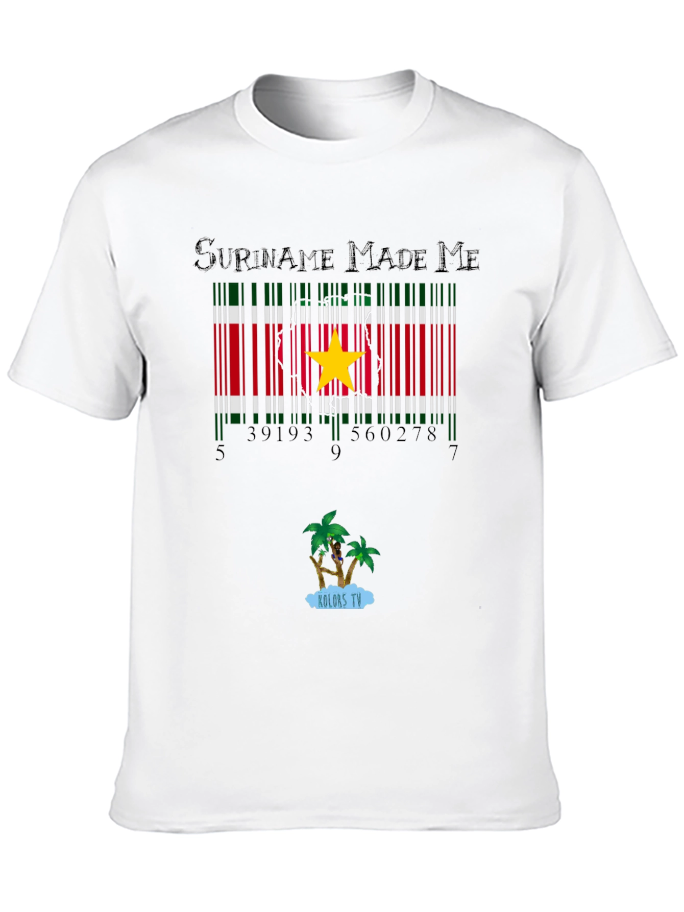 Suriname Made Me Black T-Shirt
