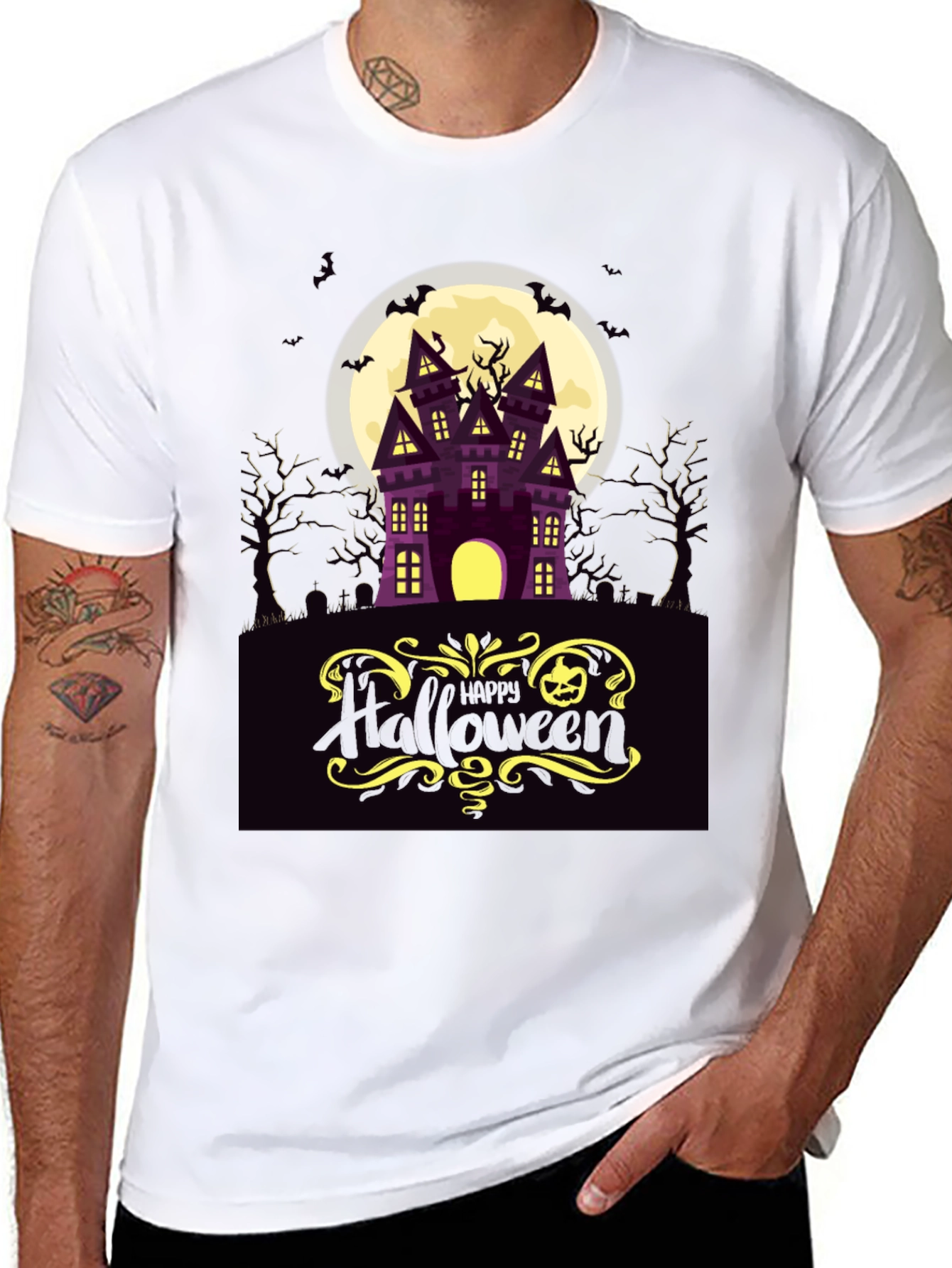 Spooky Season Halloween House T-Shirt