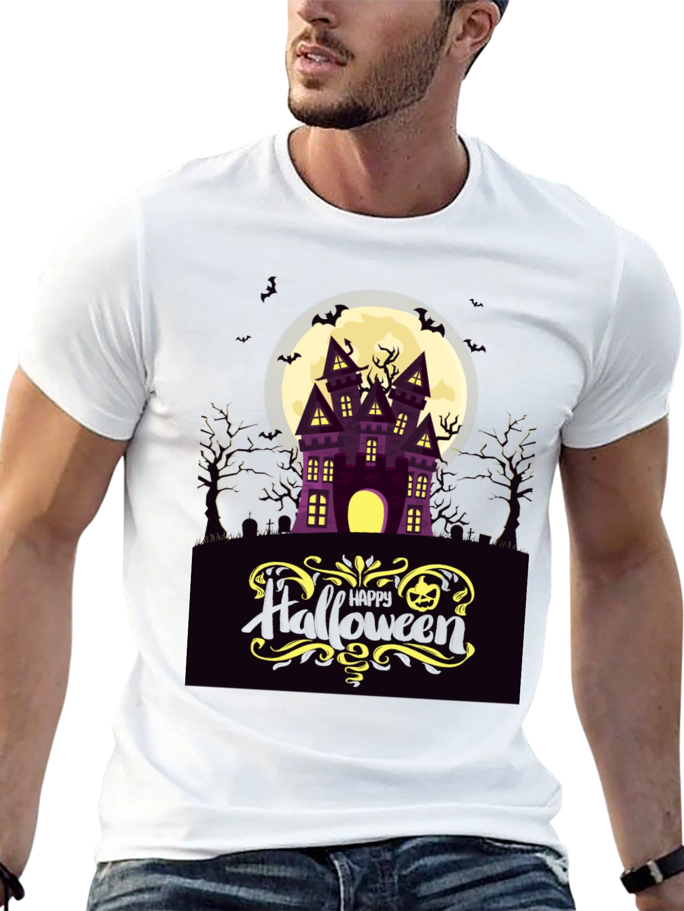 Spooky Season Halloween House T-Shirt