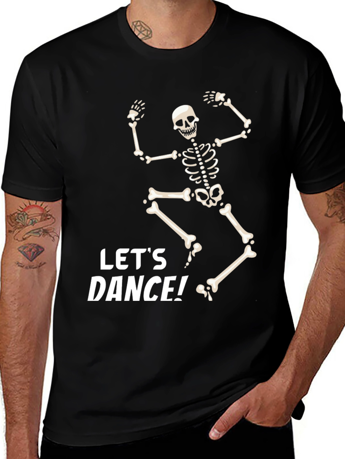 Skeleton Dance Graphic Tee