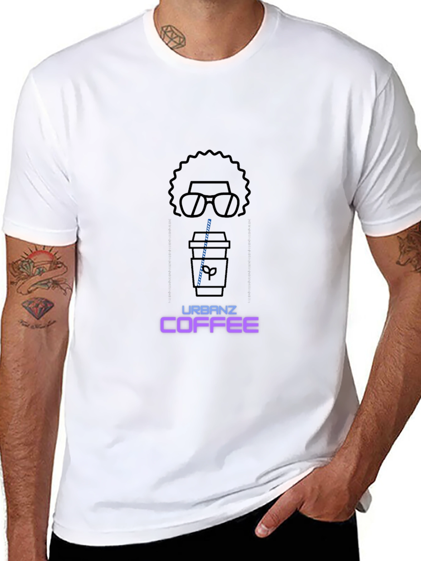 Urbanz Coffee Graphic Tee - Stylish & Unique