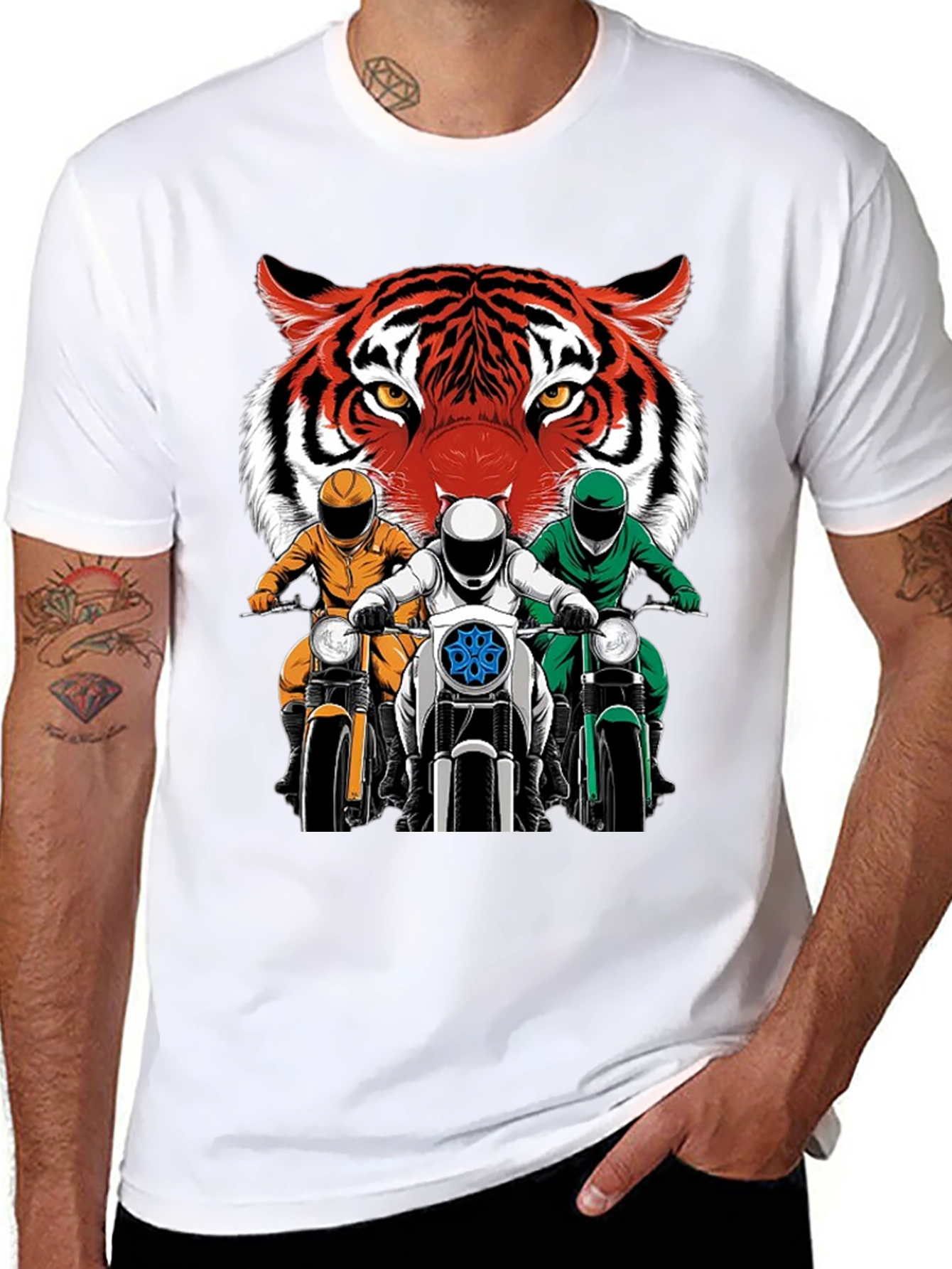 Tiger Riders Graphic T-Shirt