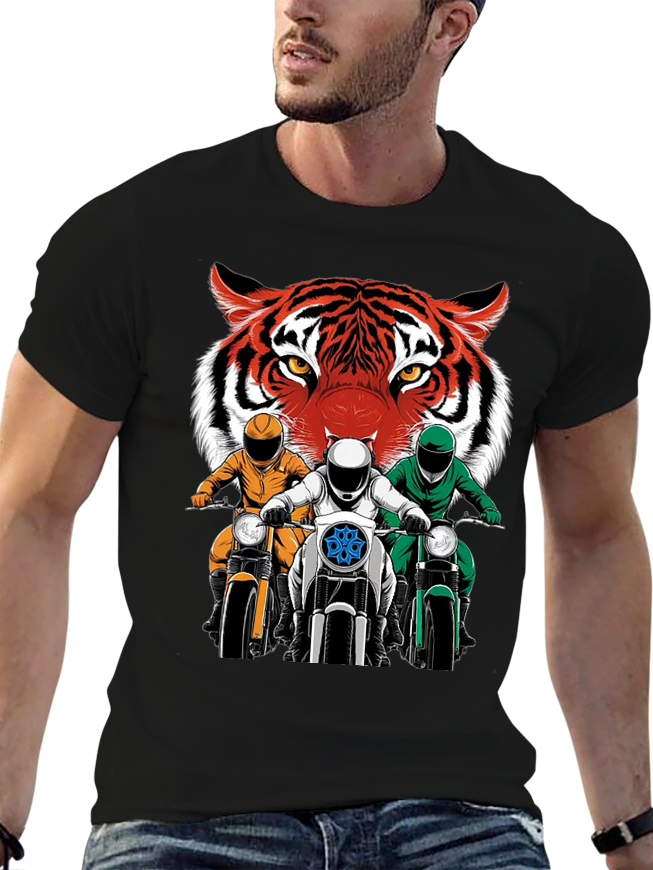 Tiger Riders Graphic T-Shirt