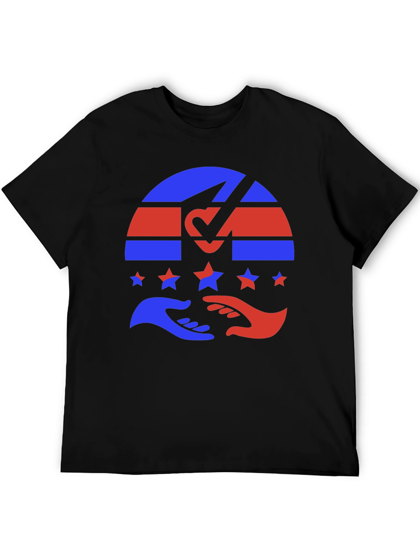 Unity Graphic Tee - Black Cotton Blend
