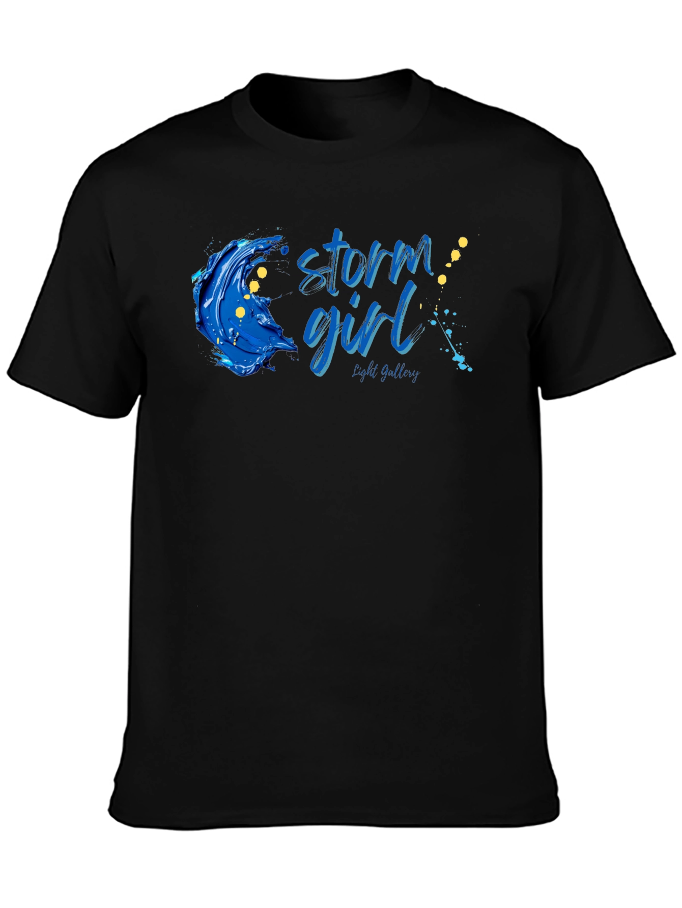Storm Girl Graphic Black T-Shirt