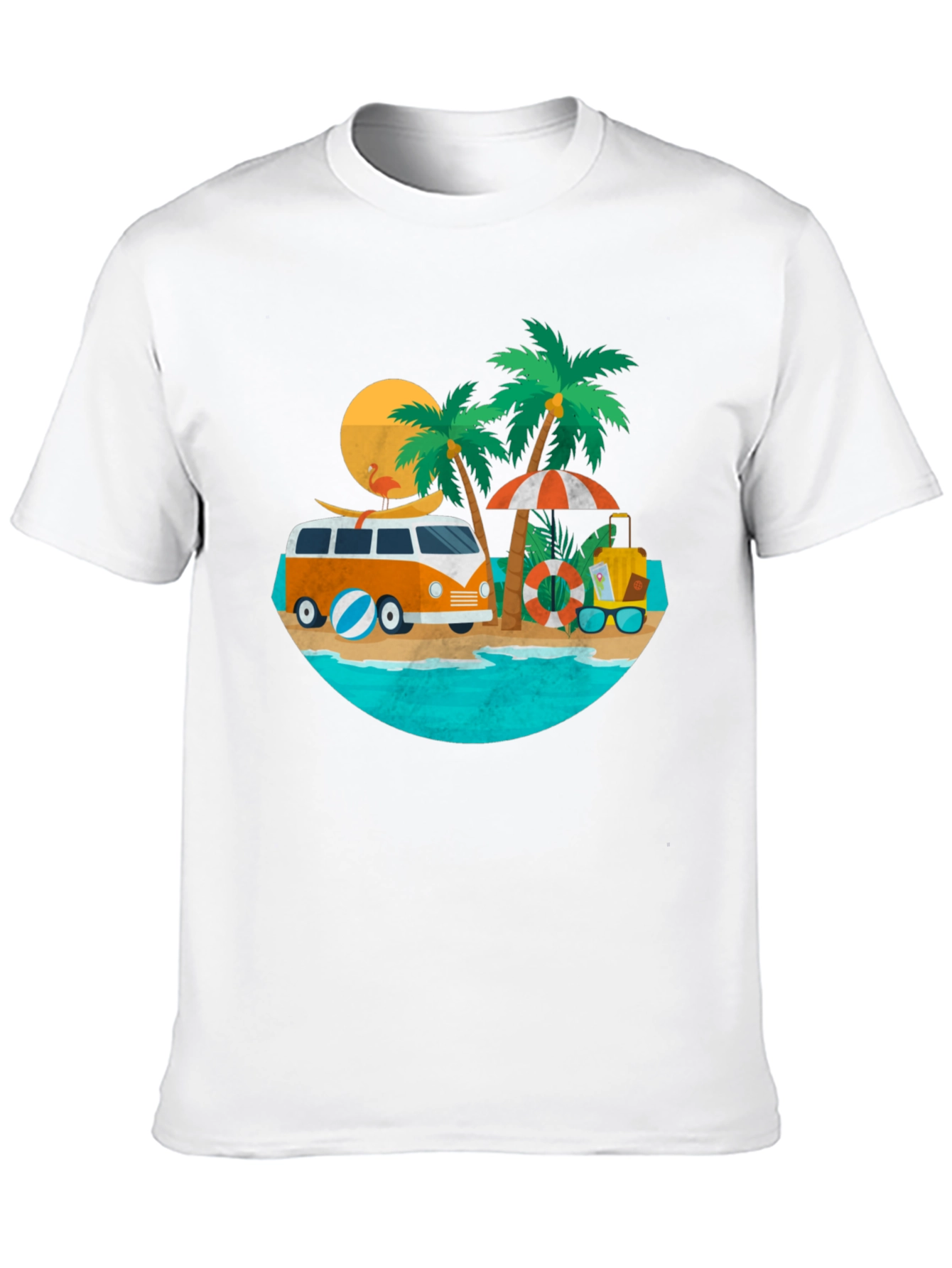 Summer Beach Bus T-Shirt