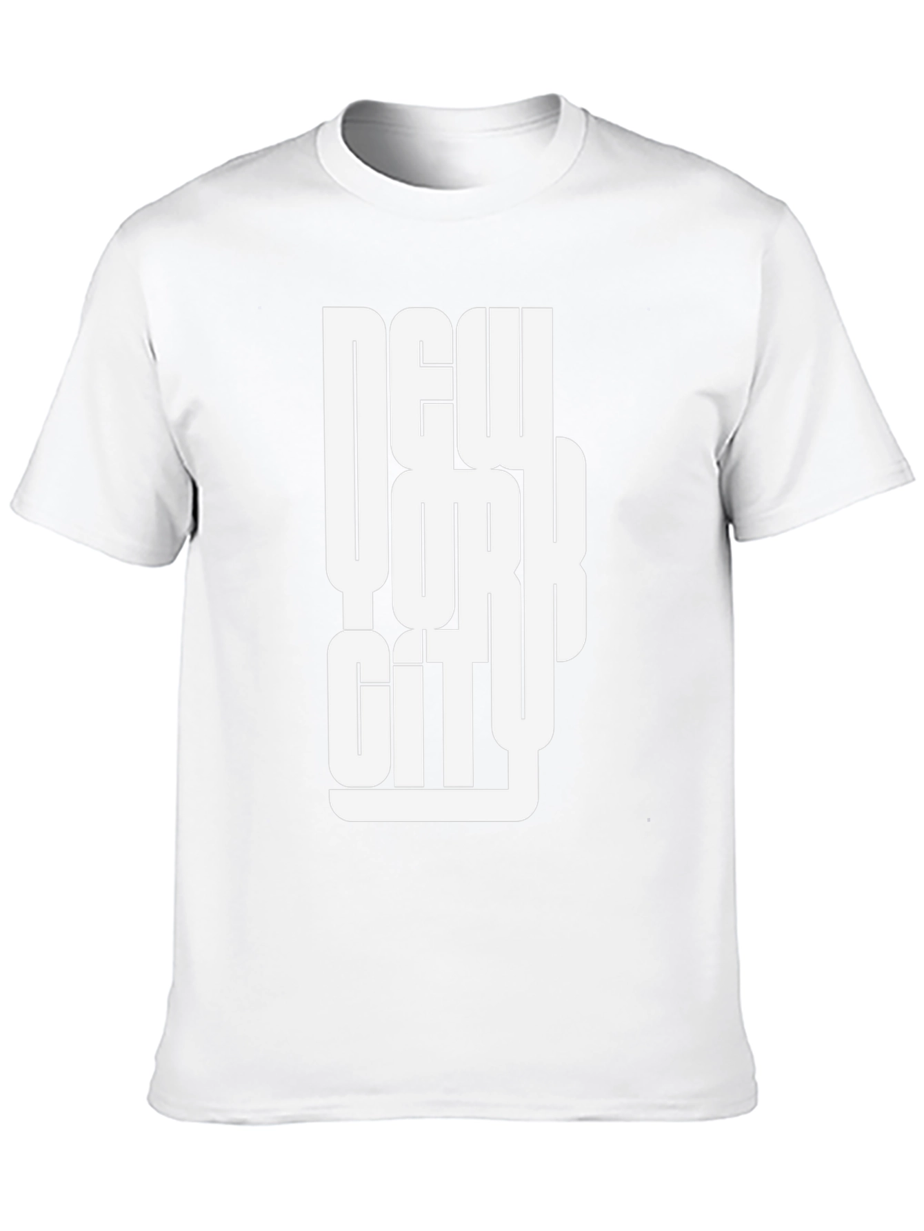New York City Graphic Print Black T-Shirt