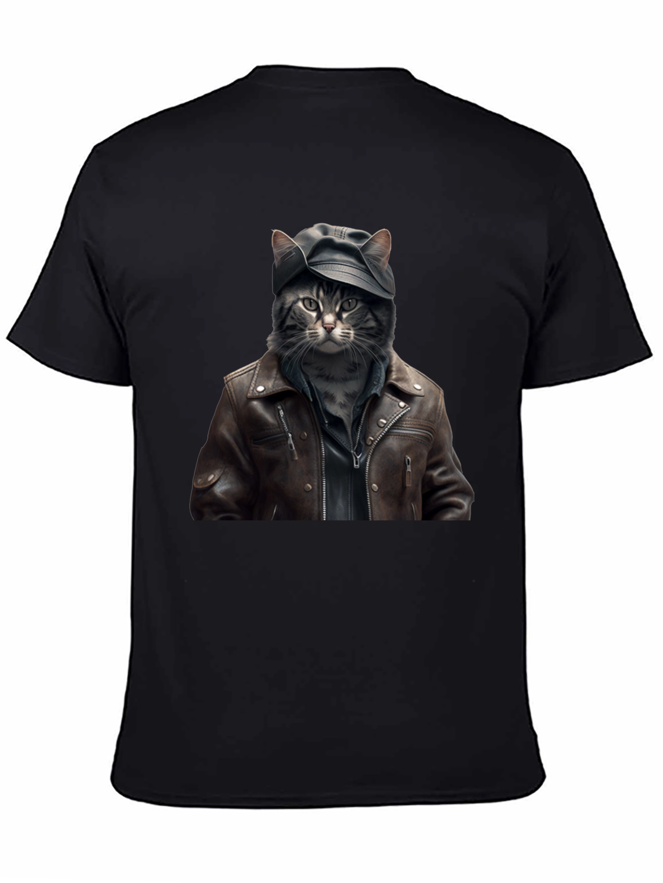 Cool Cat Biker T-Shirt