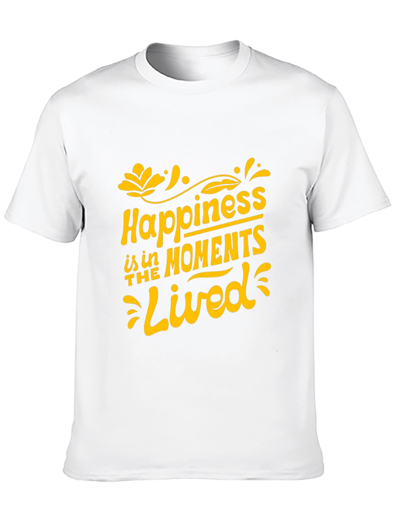 Happiness in Moments Lived Graphic Tee