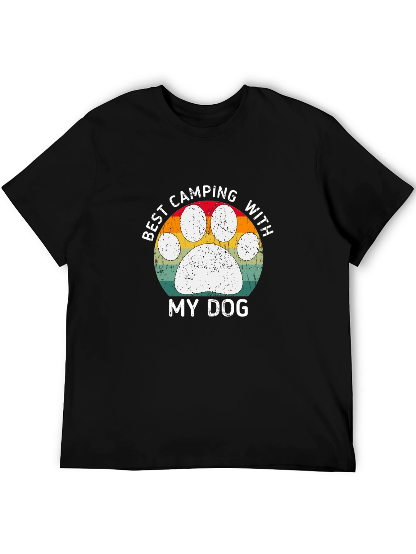 Best Camping With My Dog T-Shirt