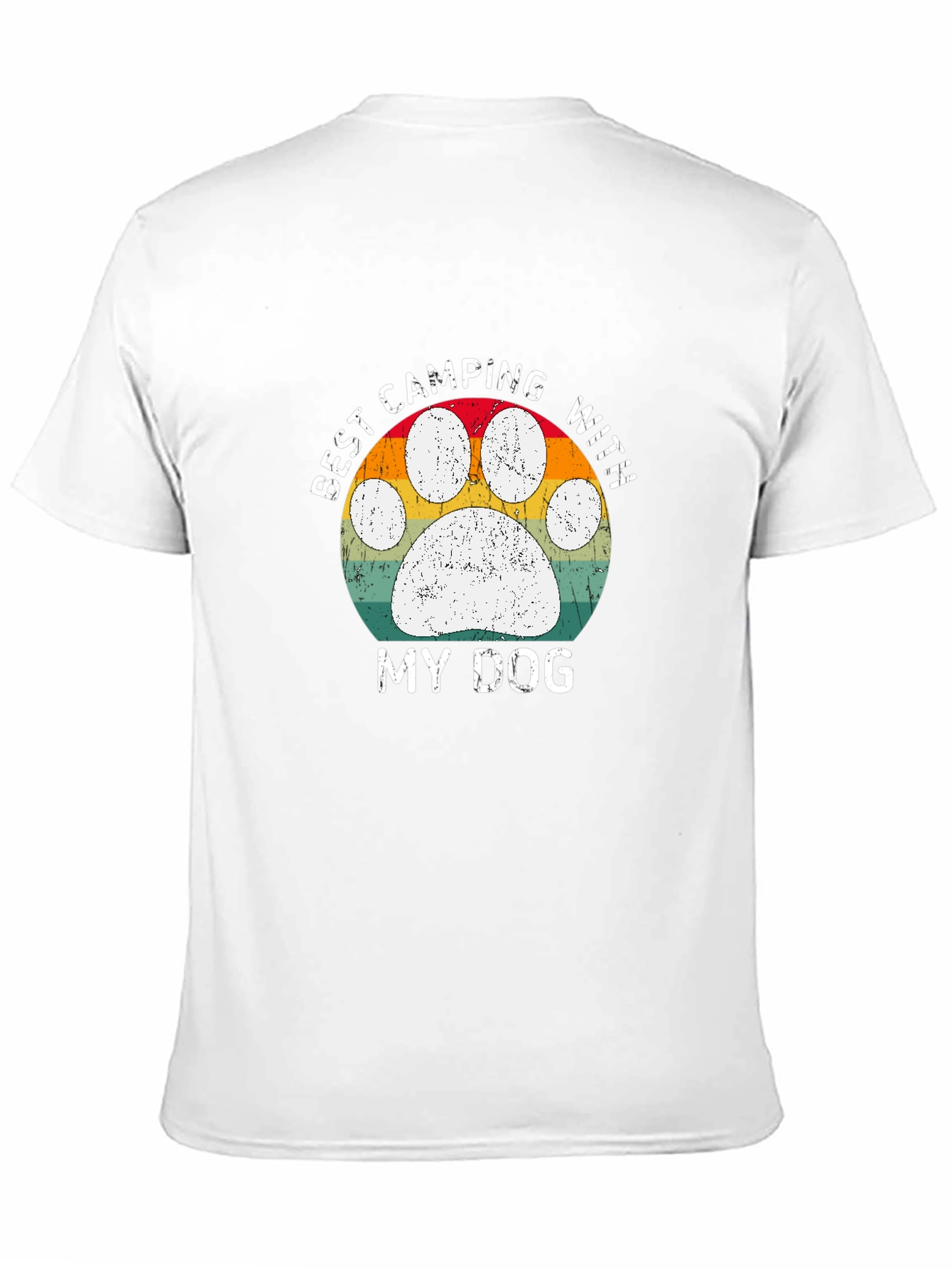 Best Camping With My Dog T-Shirt