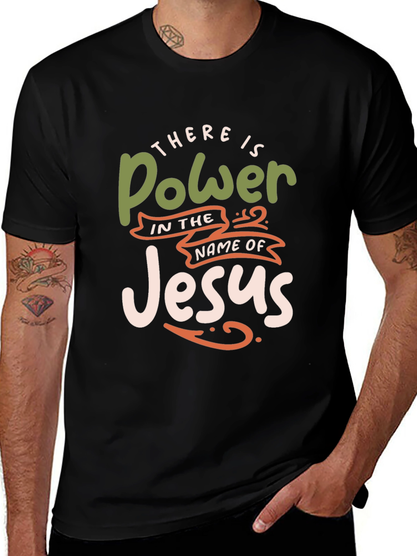 Power in Jesus Name Graphic Tee