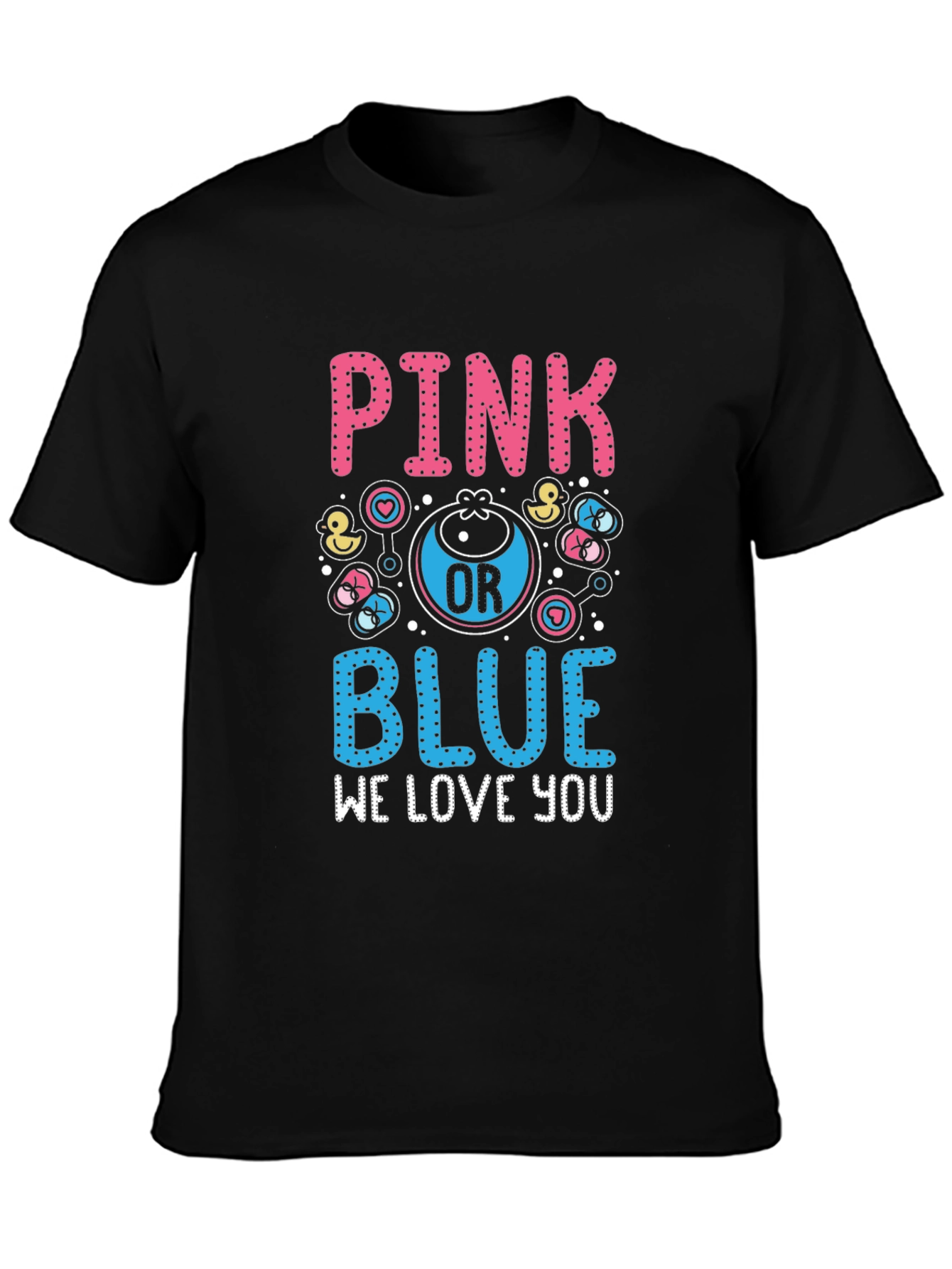 Pink or Blue Gender Reveal T-Shirt