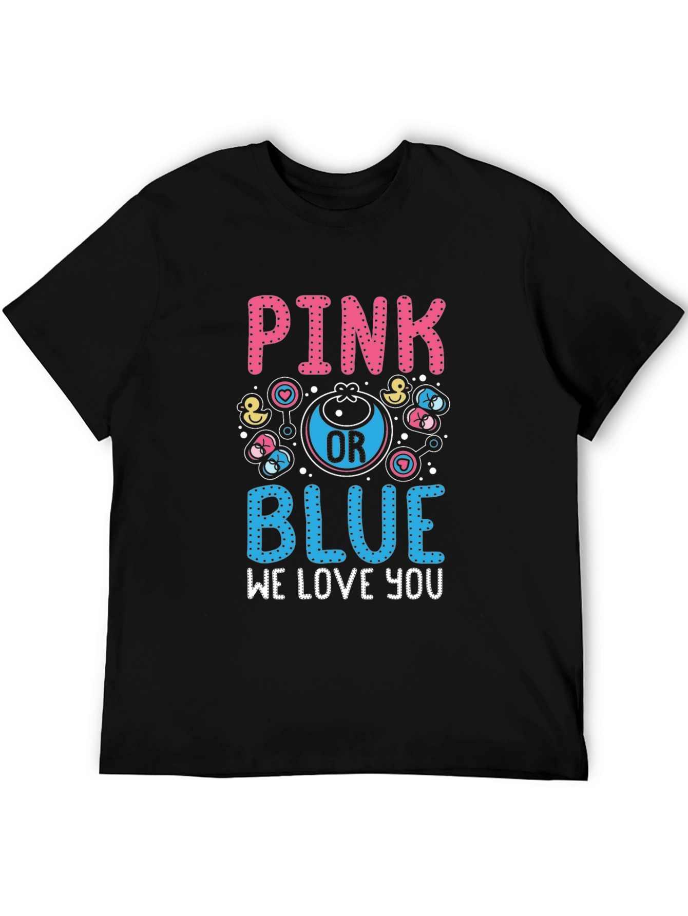 Pink or Blue Gender Reveal T-Shirt