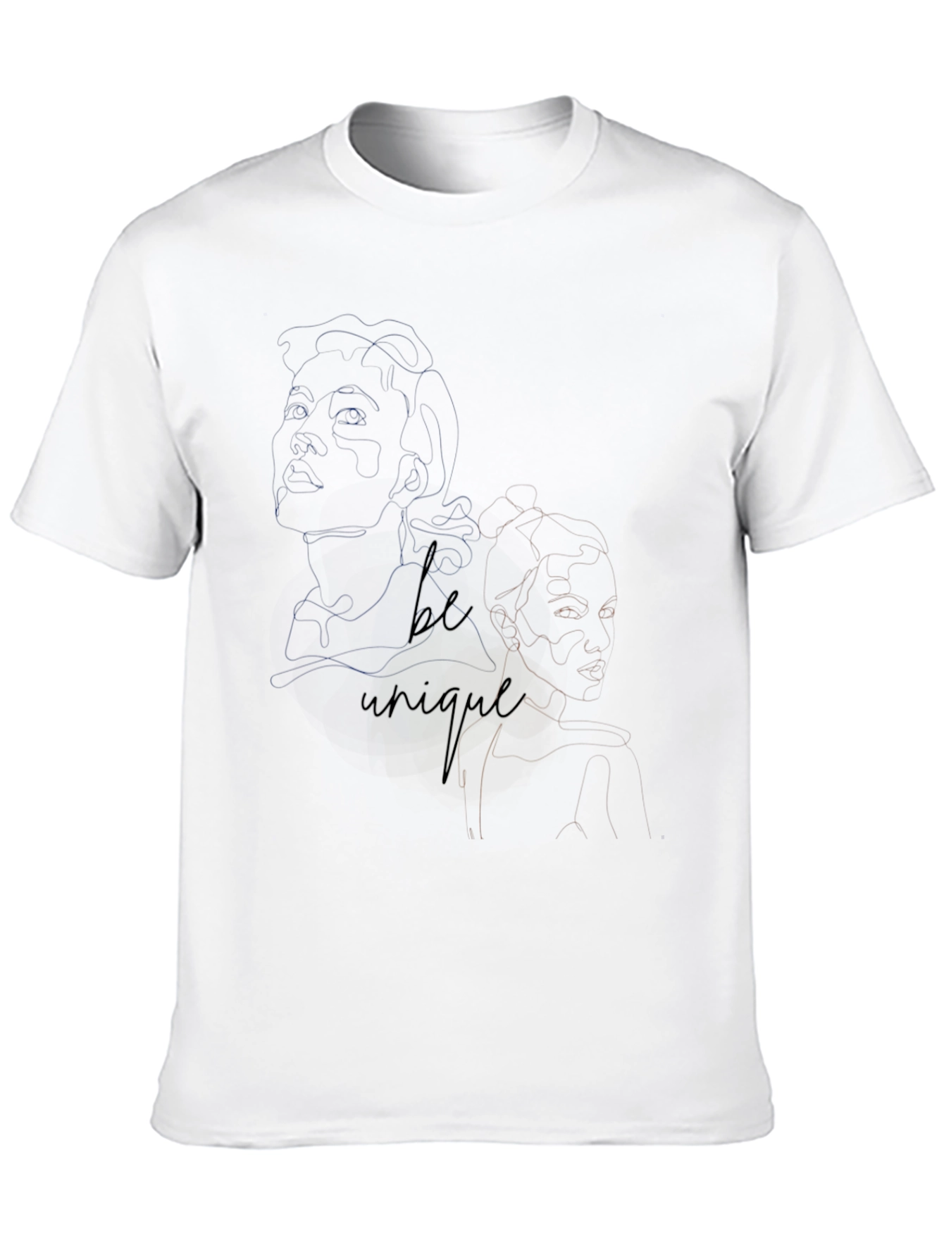 Unique Graphic Tee - Black T-Shirt for Men