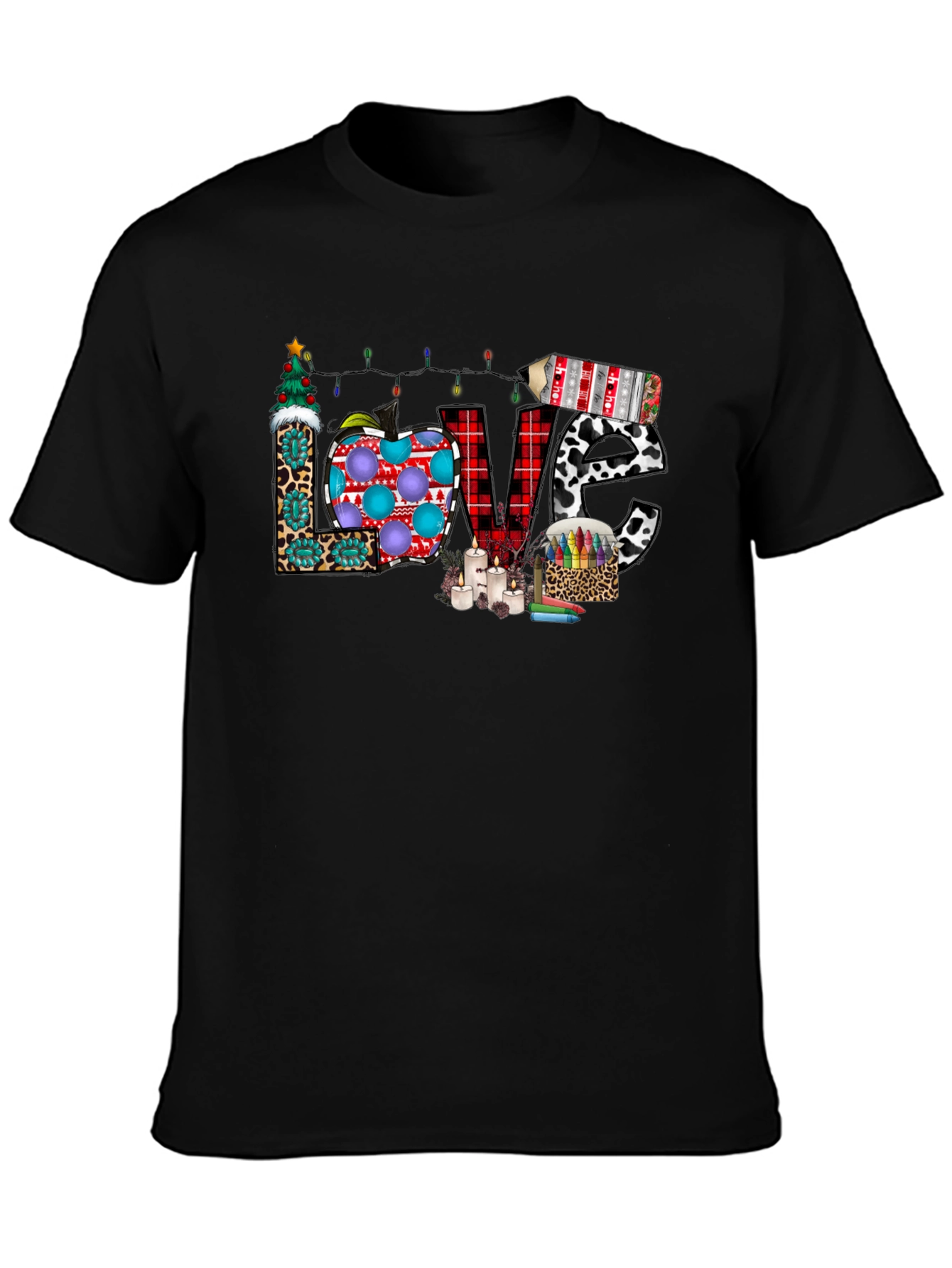 Teacher Love Graphic T-Shirt - Back to School Tee