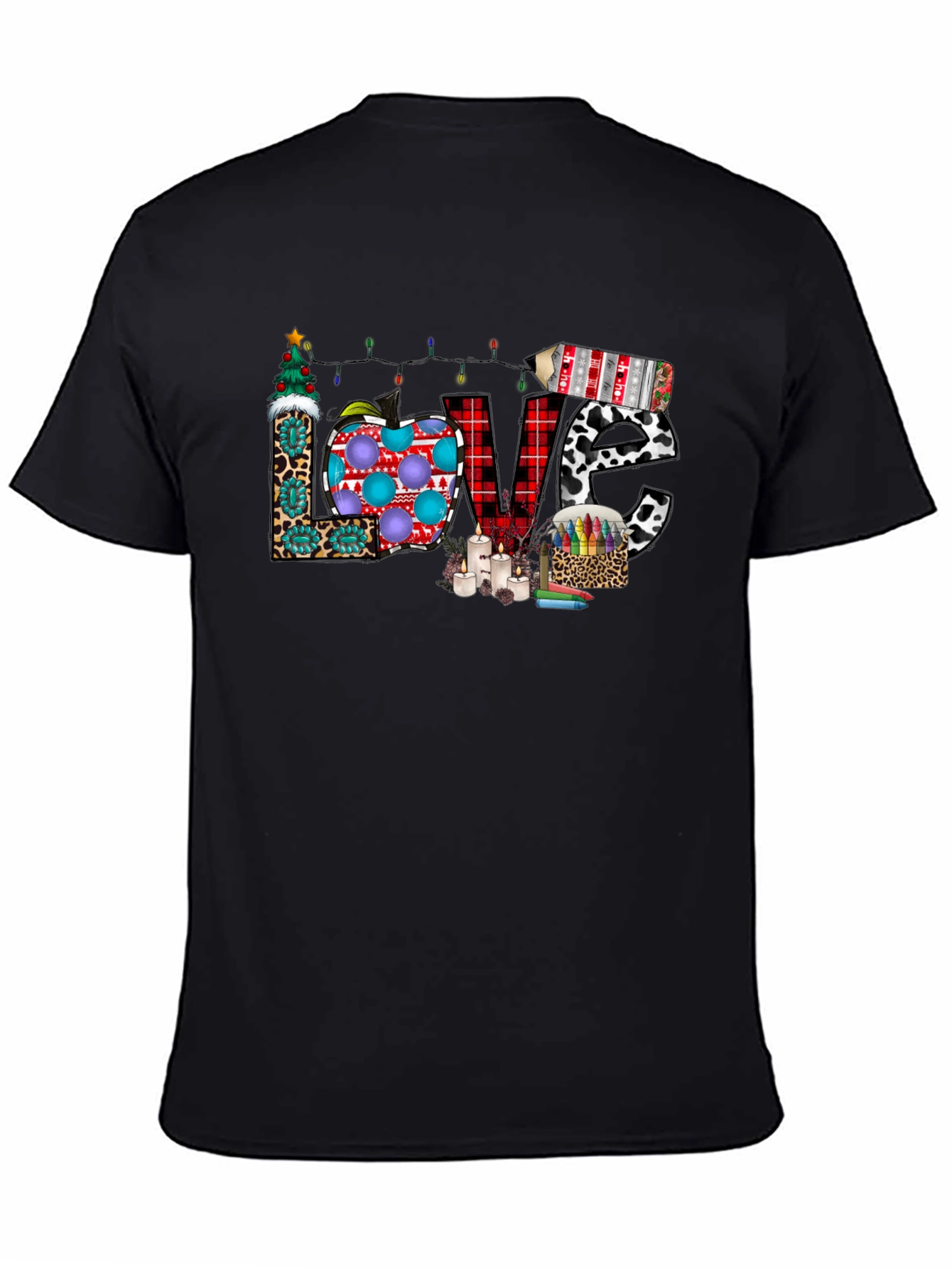 Teacher Love Graphic T-Shirt - Back to School Tee