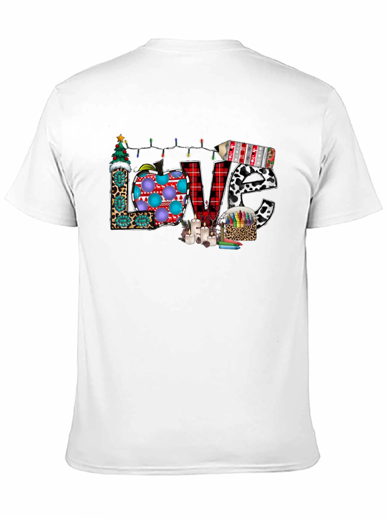 Teacher Love Graphic T-Shirt - Back to School Tee