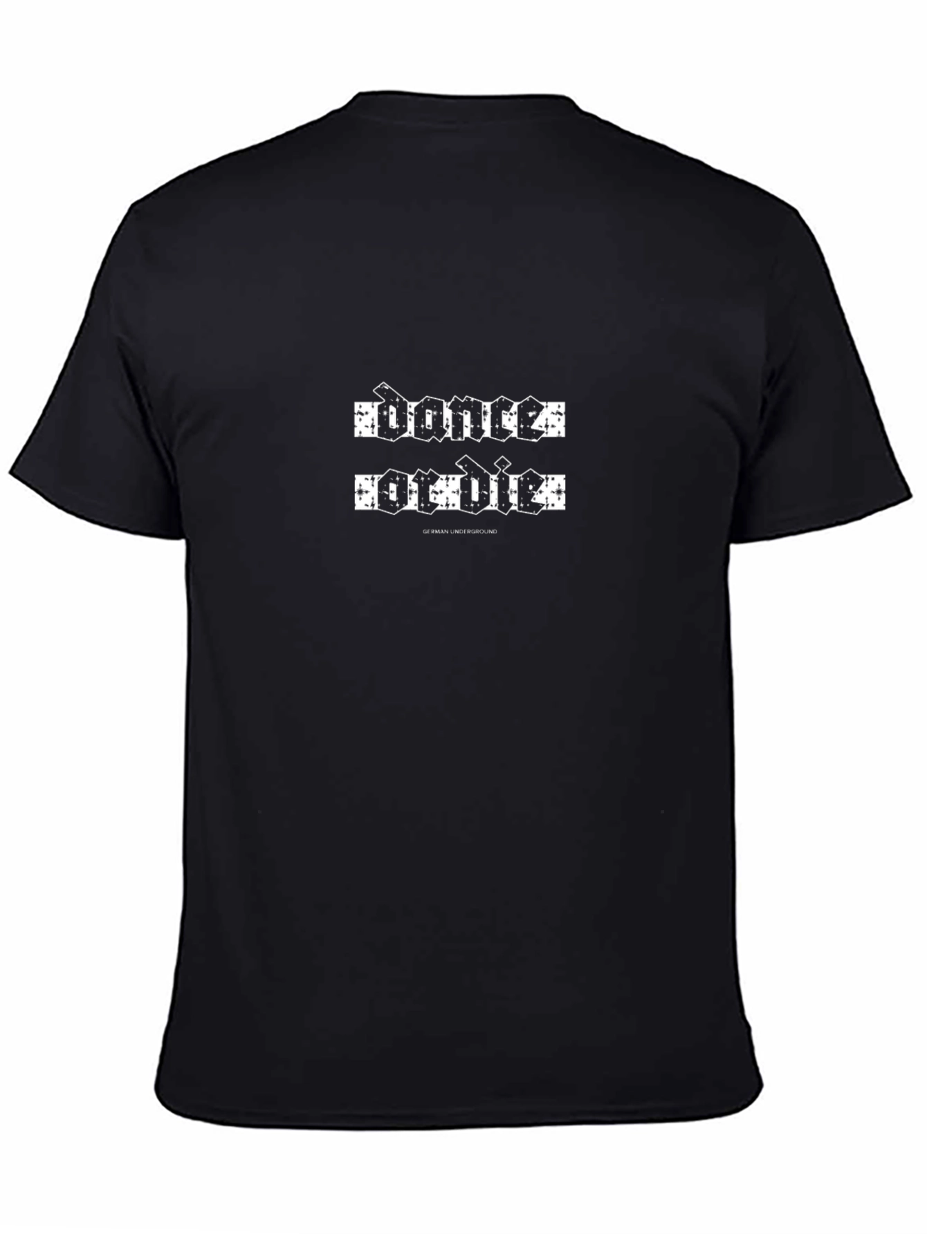 Dance or Die Graphic Black Tee