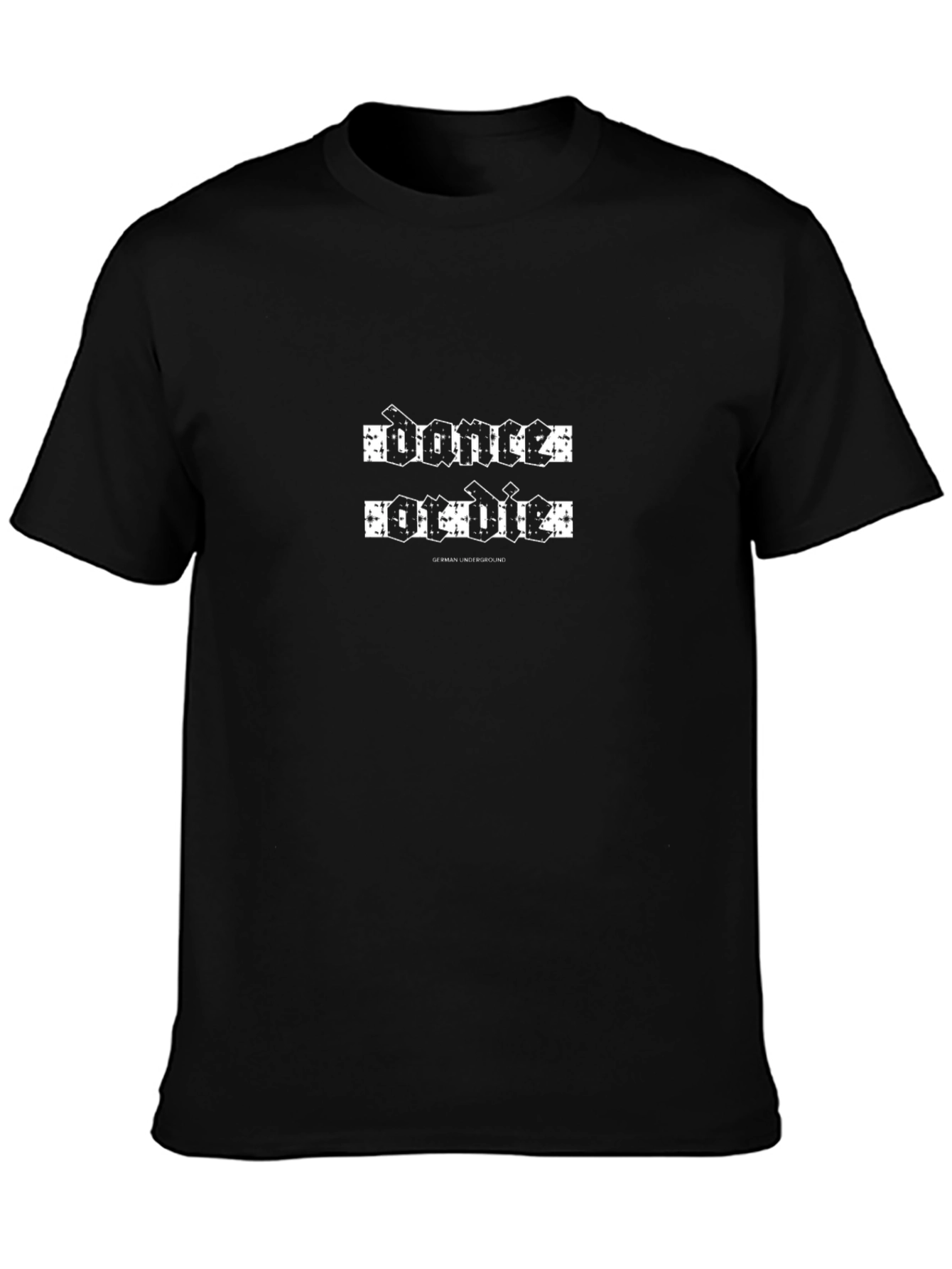 Dance or Die Graphic Black Tee