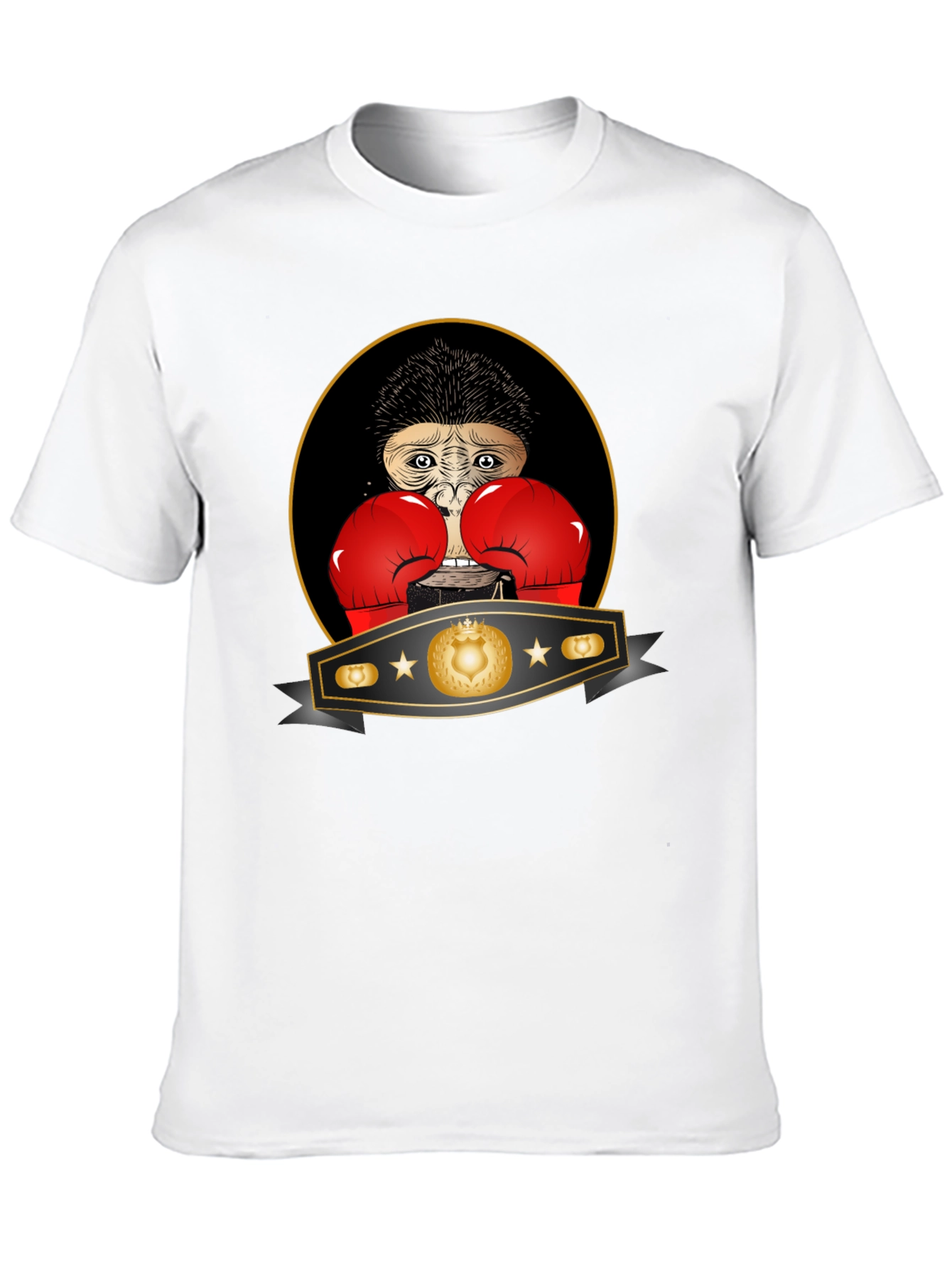 Boxing Monkey T-Shirt: Champion Style Funny Graphic Tee
