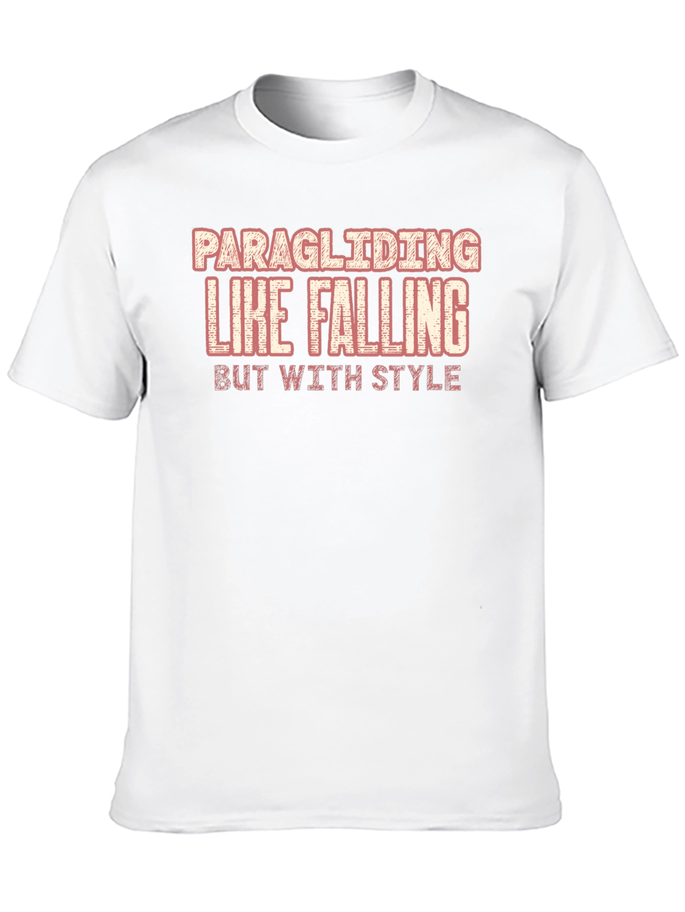 Paragliding Style T-Shirt - Funny Aviation Tee