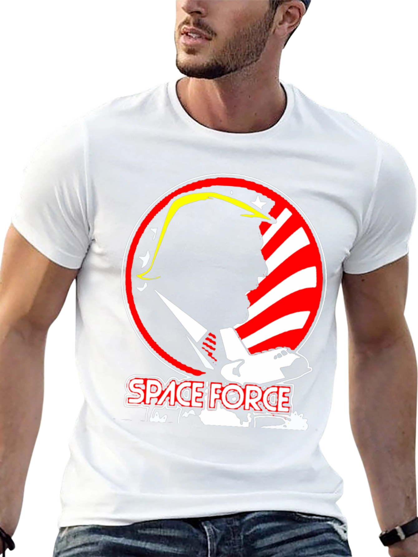 Trump Space Force Graphic T-Shirt