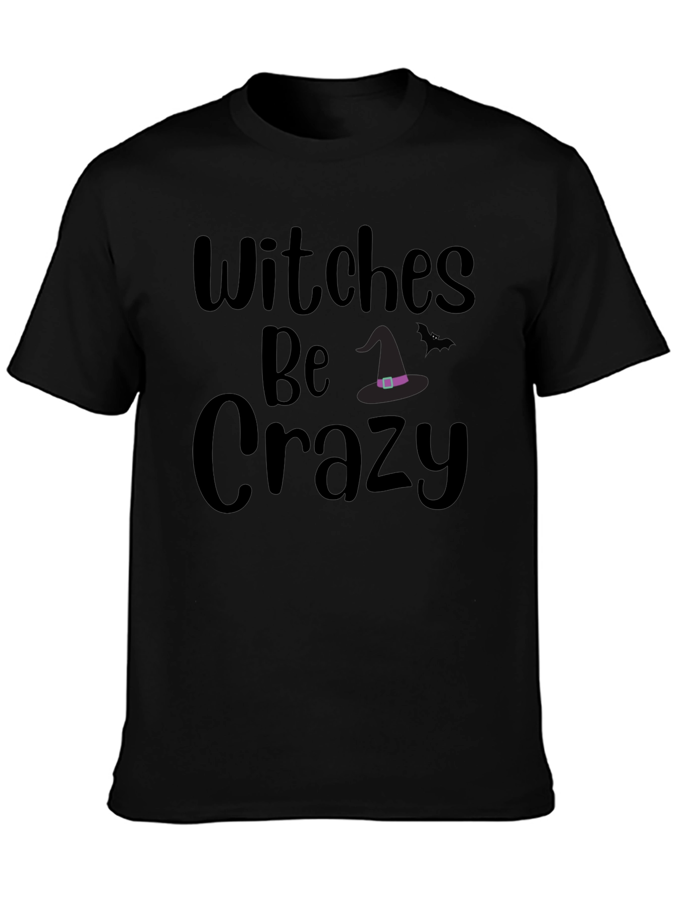 Witches Be Crazy Halloween Graphic Tee