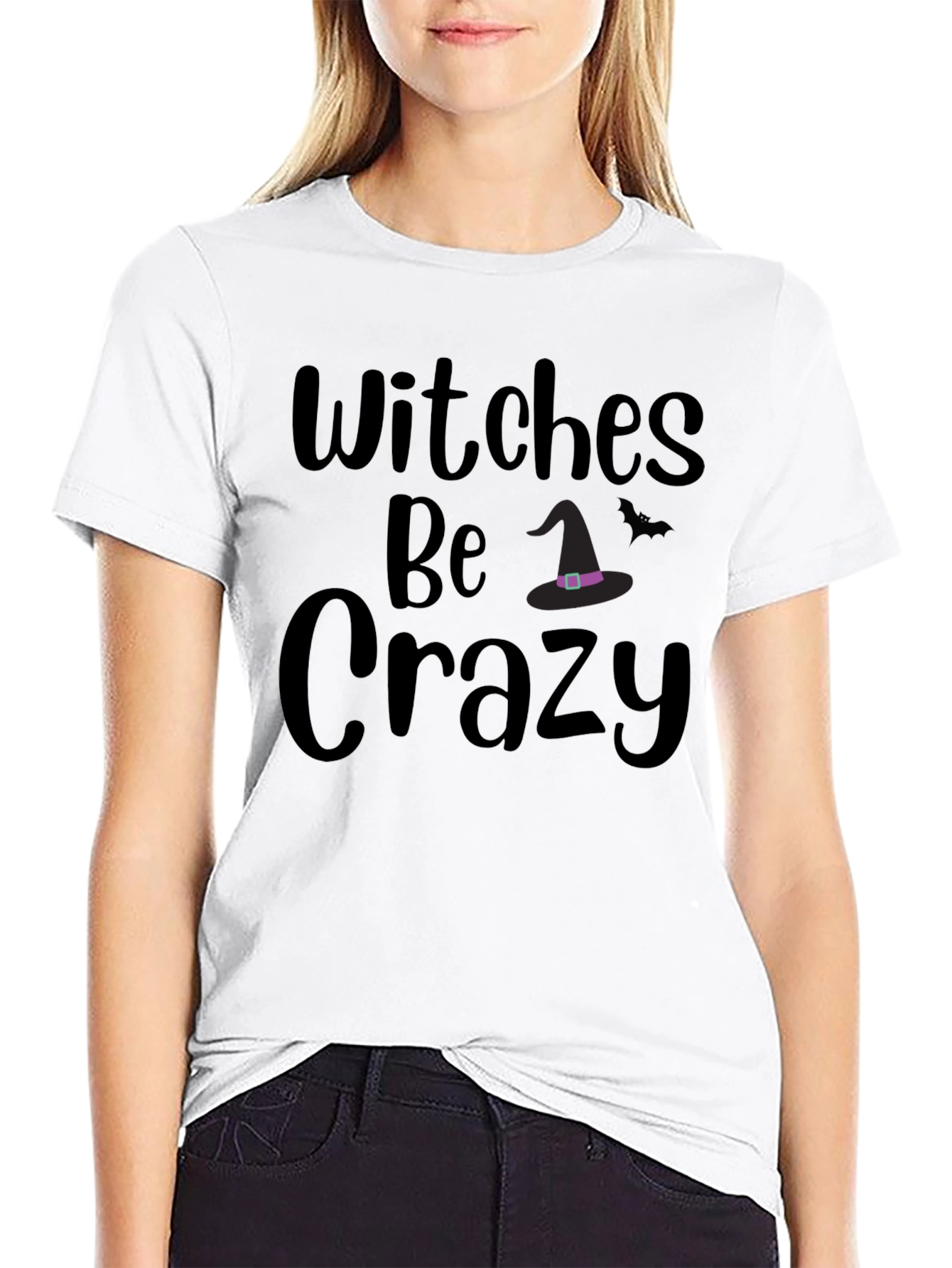 Witches Be Crazy Halloween Graphic Tee