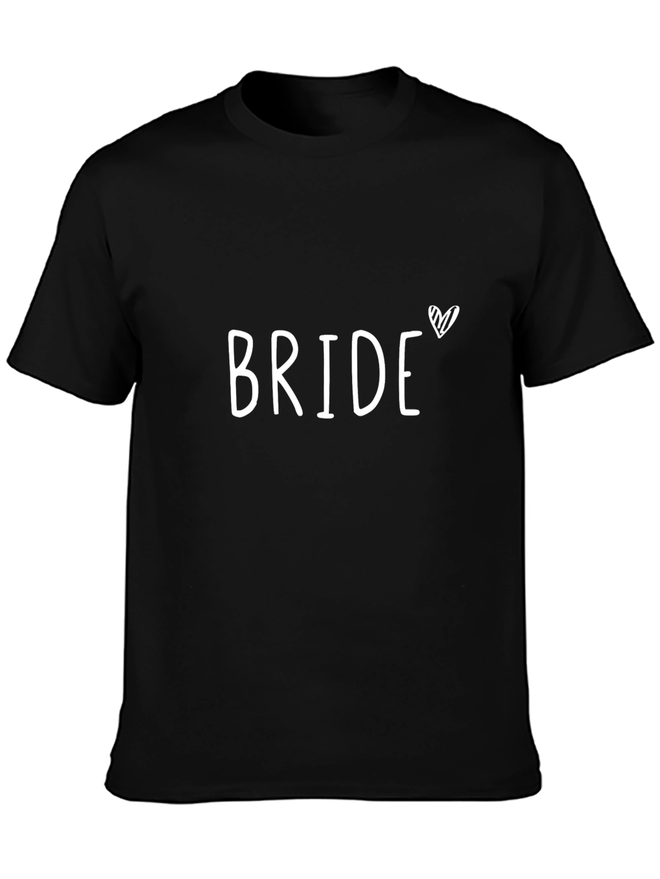 Bride T-Shirt with Heart
