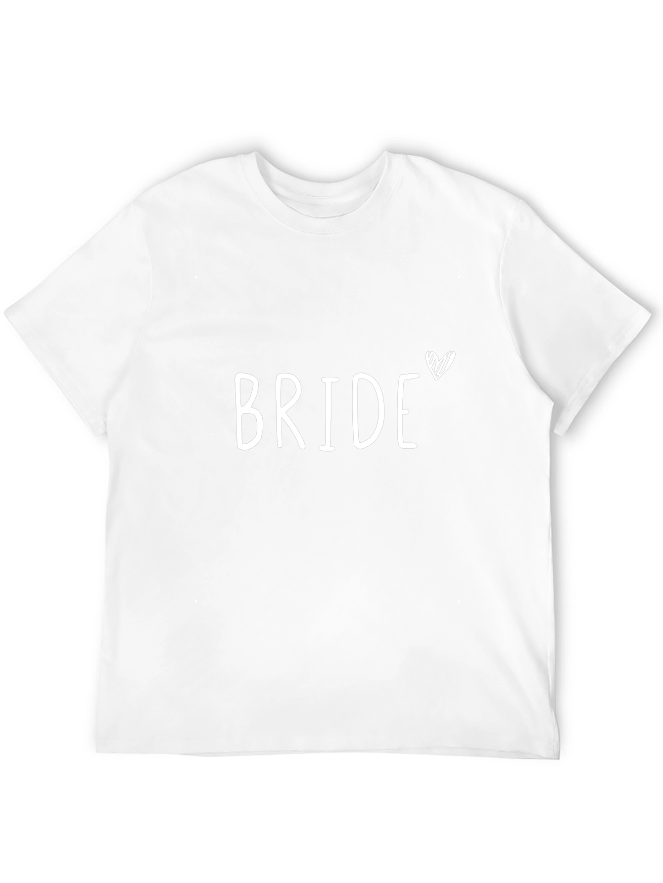 Bride T-Shirt with Heart