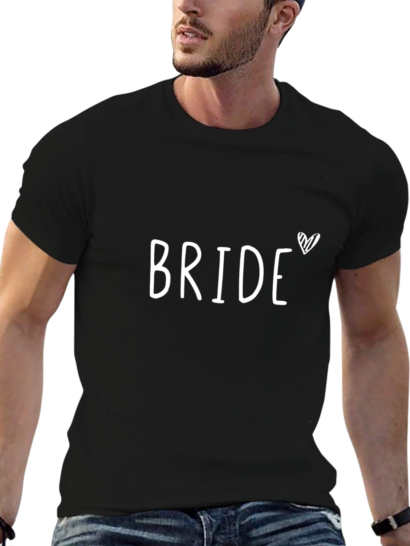 Bride T-Shirt with Heart