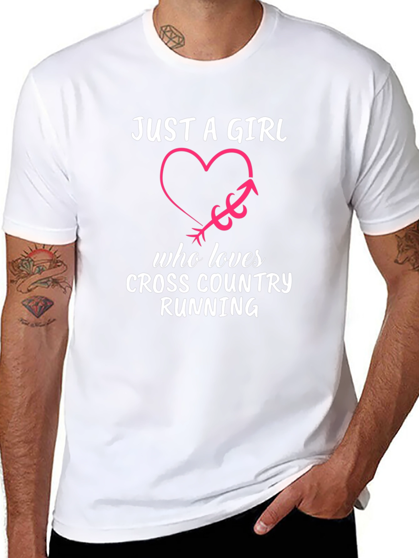 Cross Country Running Girls T-Shirt