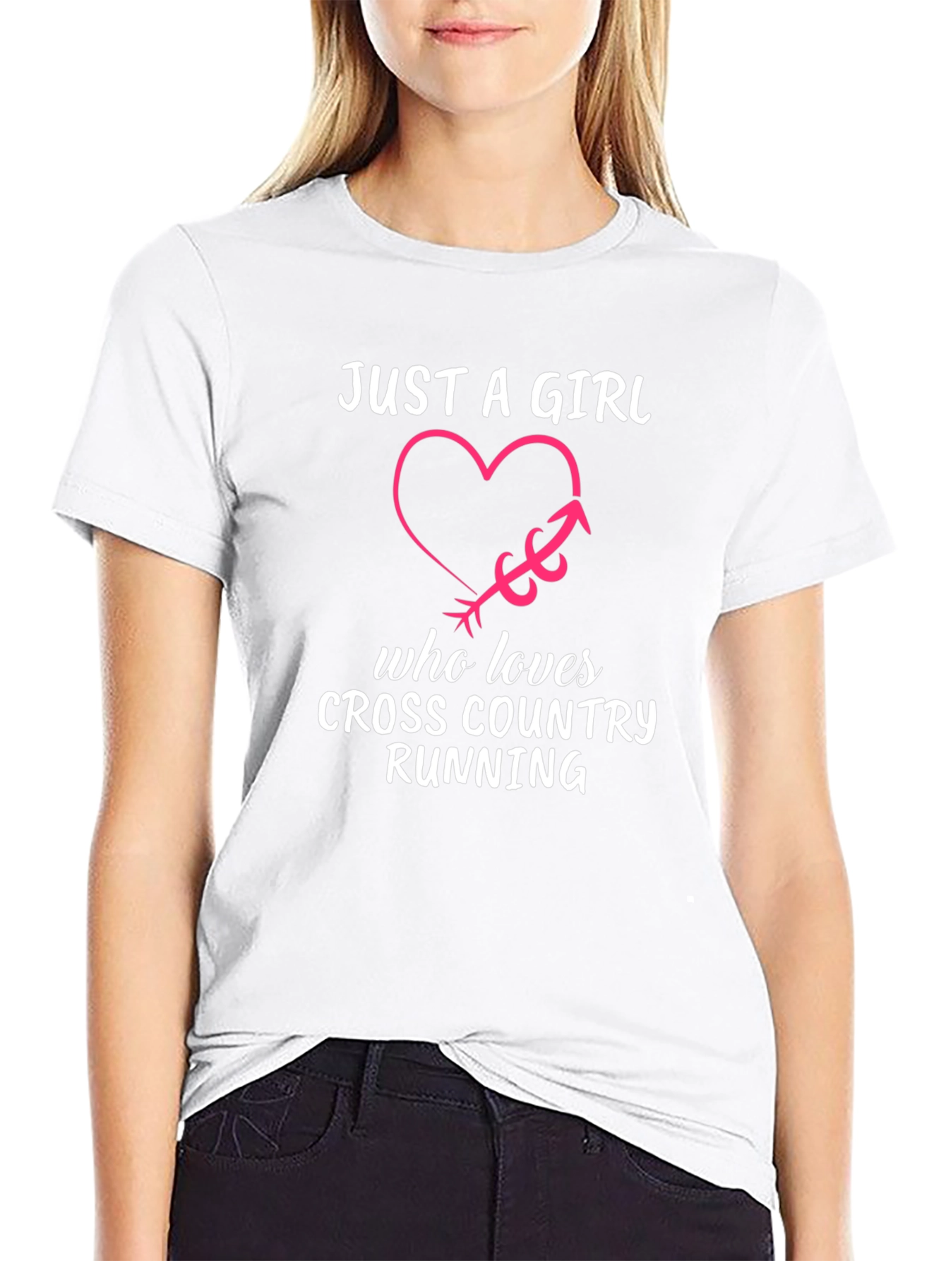 Cross Country Running Girls T-Shirt